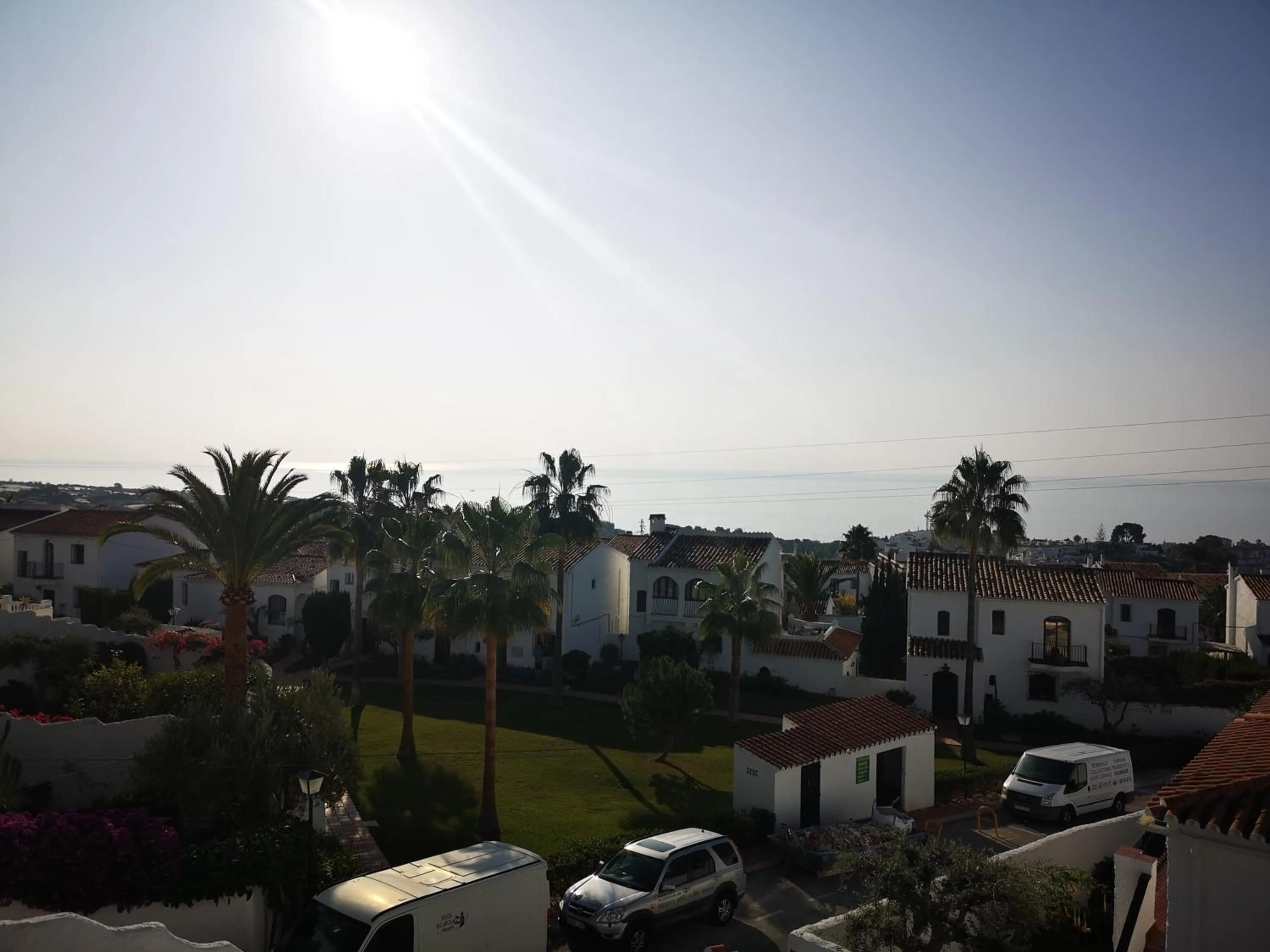 Garden view in El Capistrano