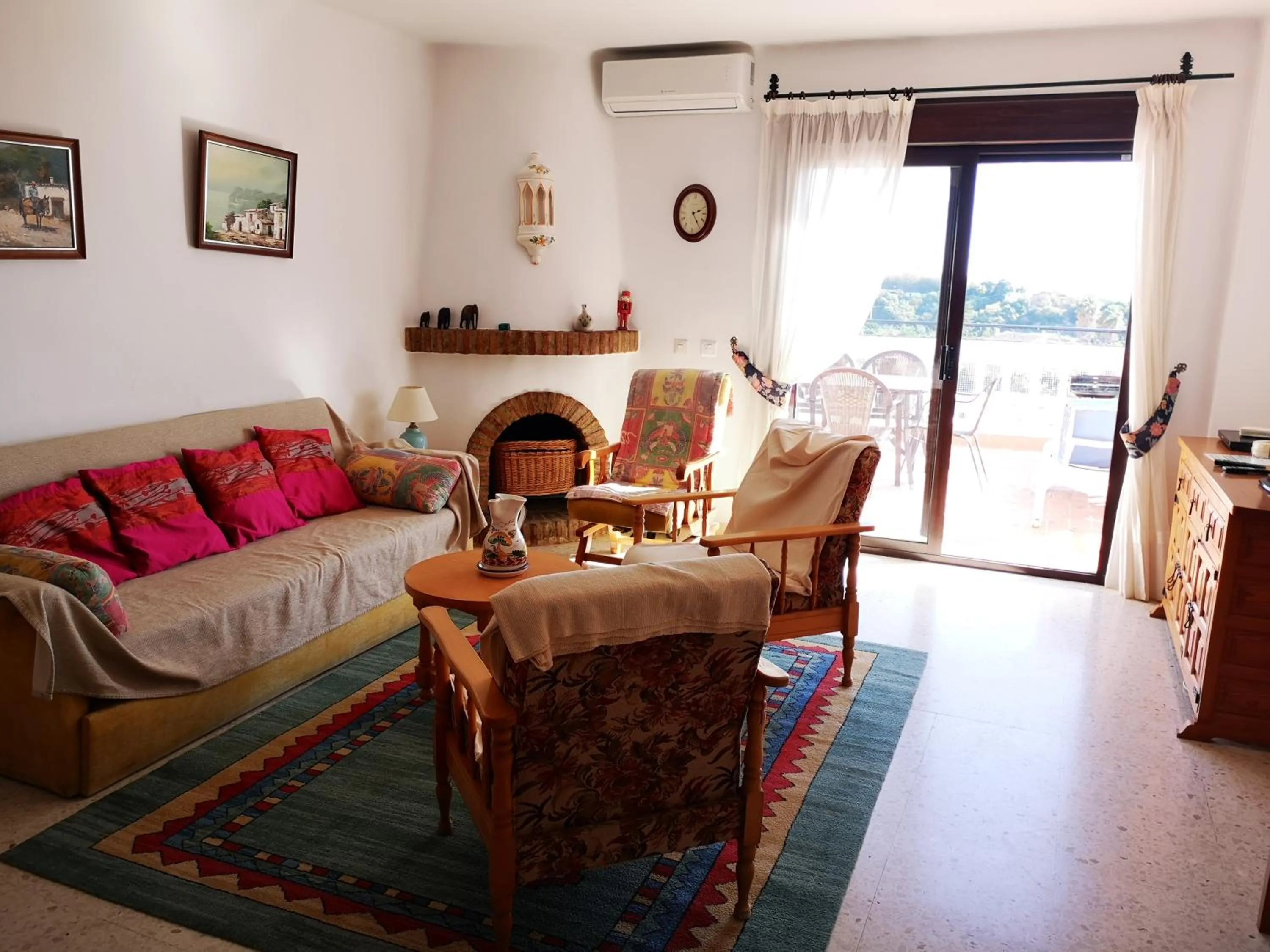 Dining area in El Capistrano