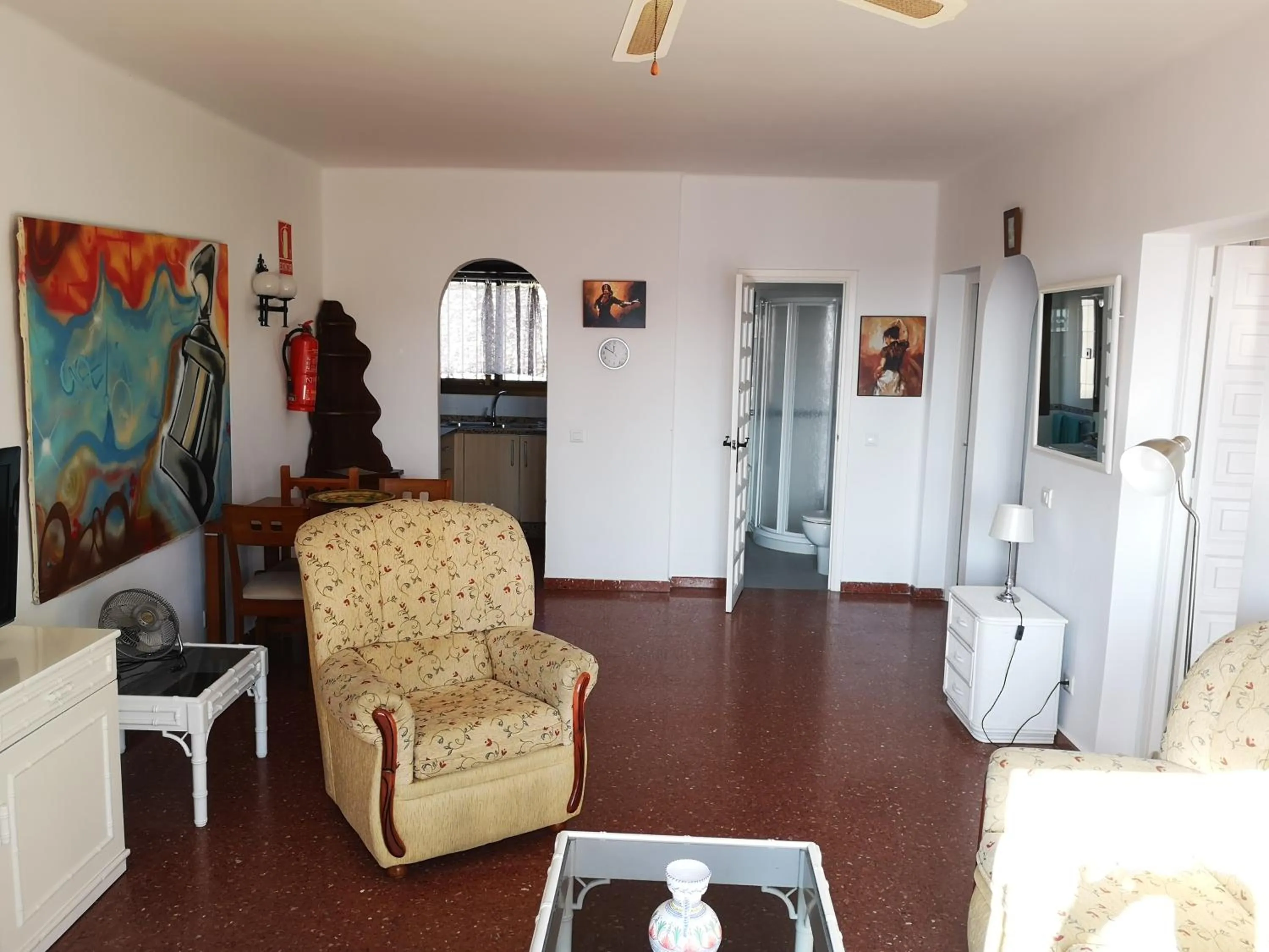 Living room in El Capistrano