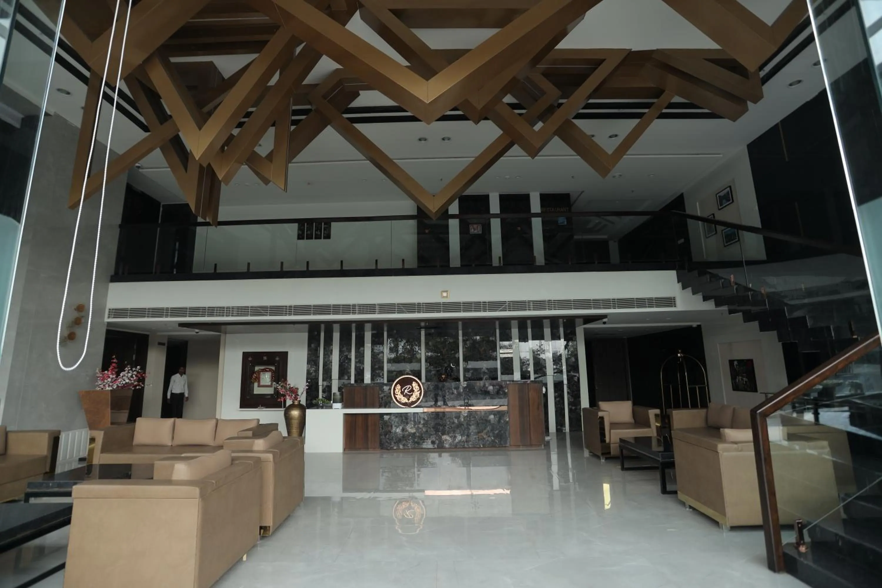 Lobby or reception in Ratnapriya hotel and resort