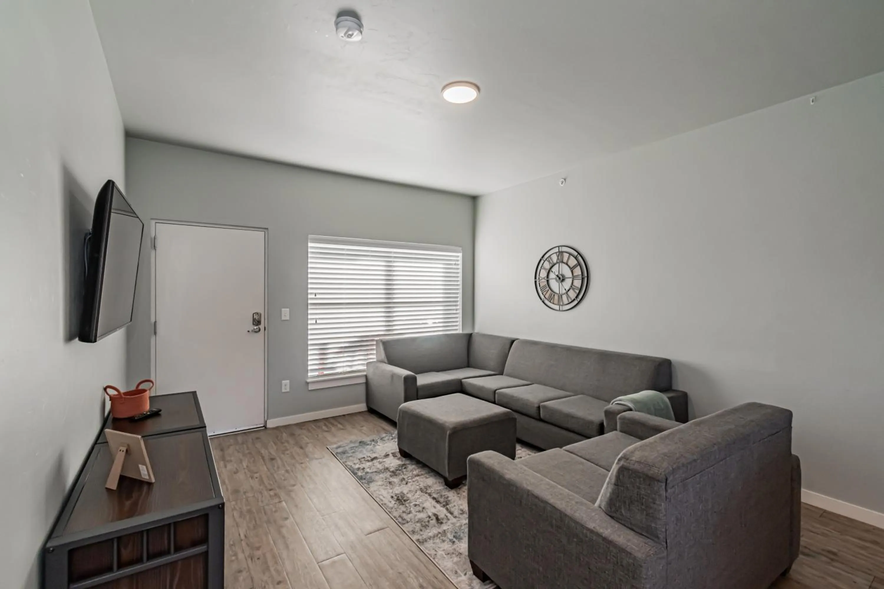 Living room in Bringham's Mill Apartments Perfect for Groups Full Kitchen Gym and Free Parking