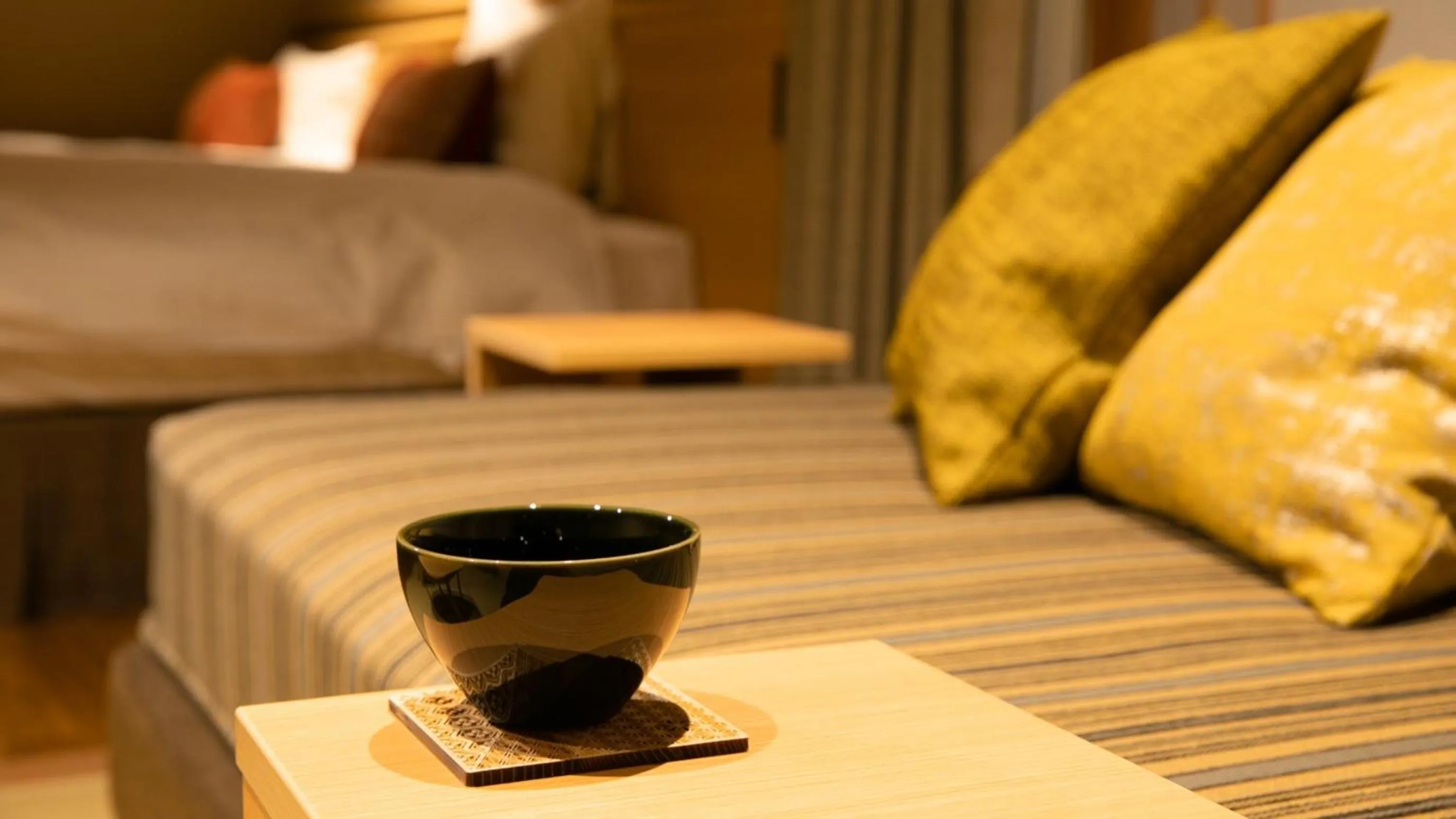 Bed in Kyukamura Retreat-Azumino-Hotel