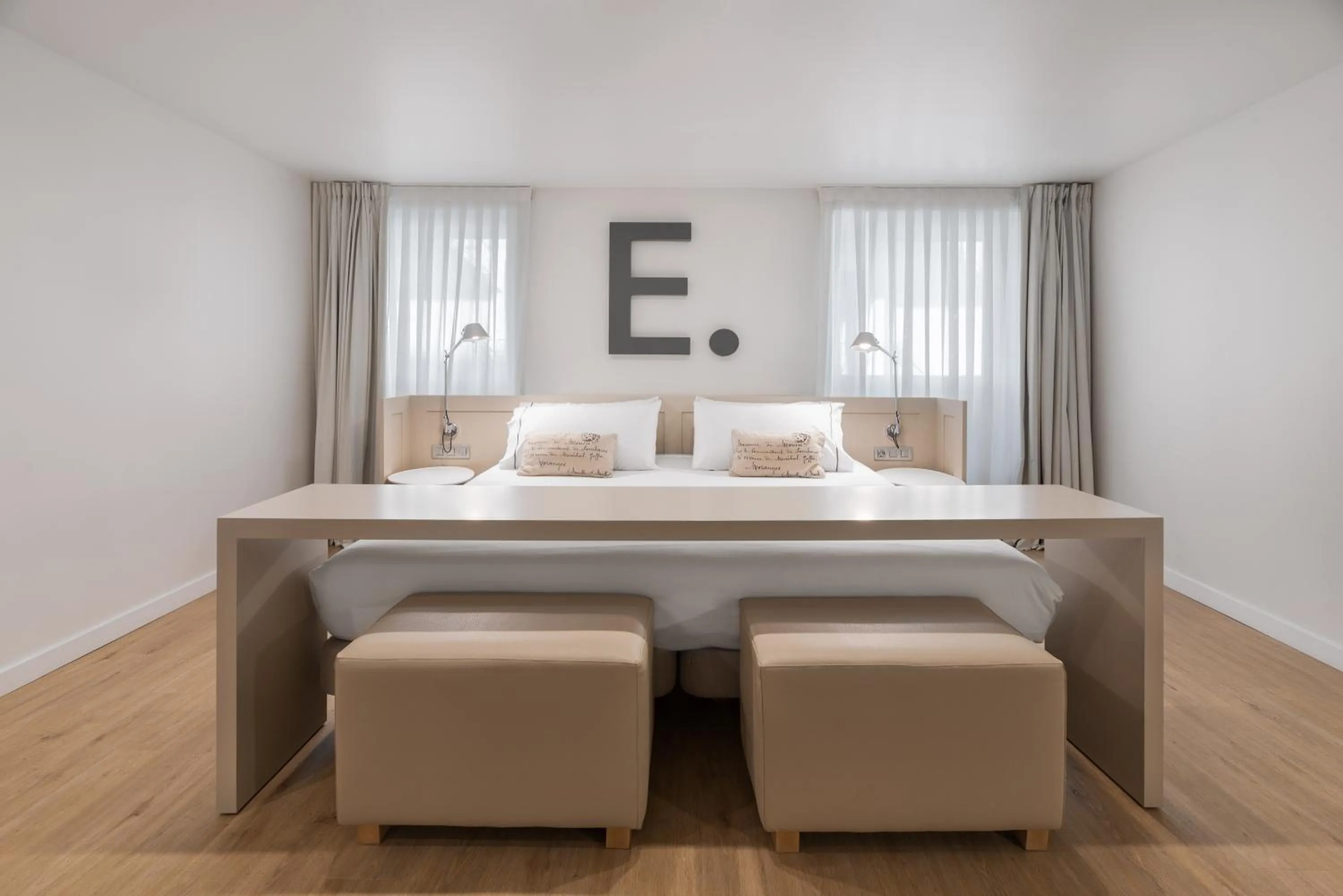 Bed in Eurostars Marqués de Vallejo