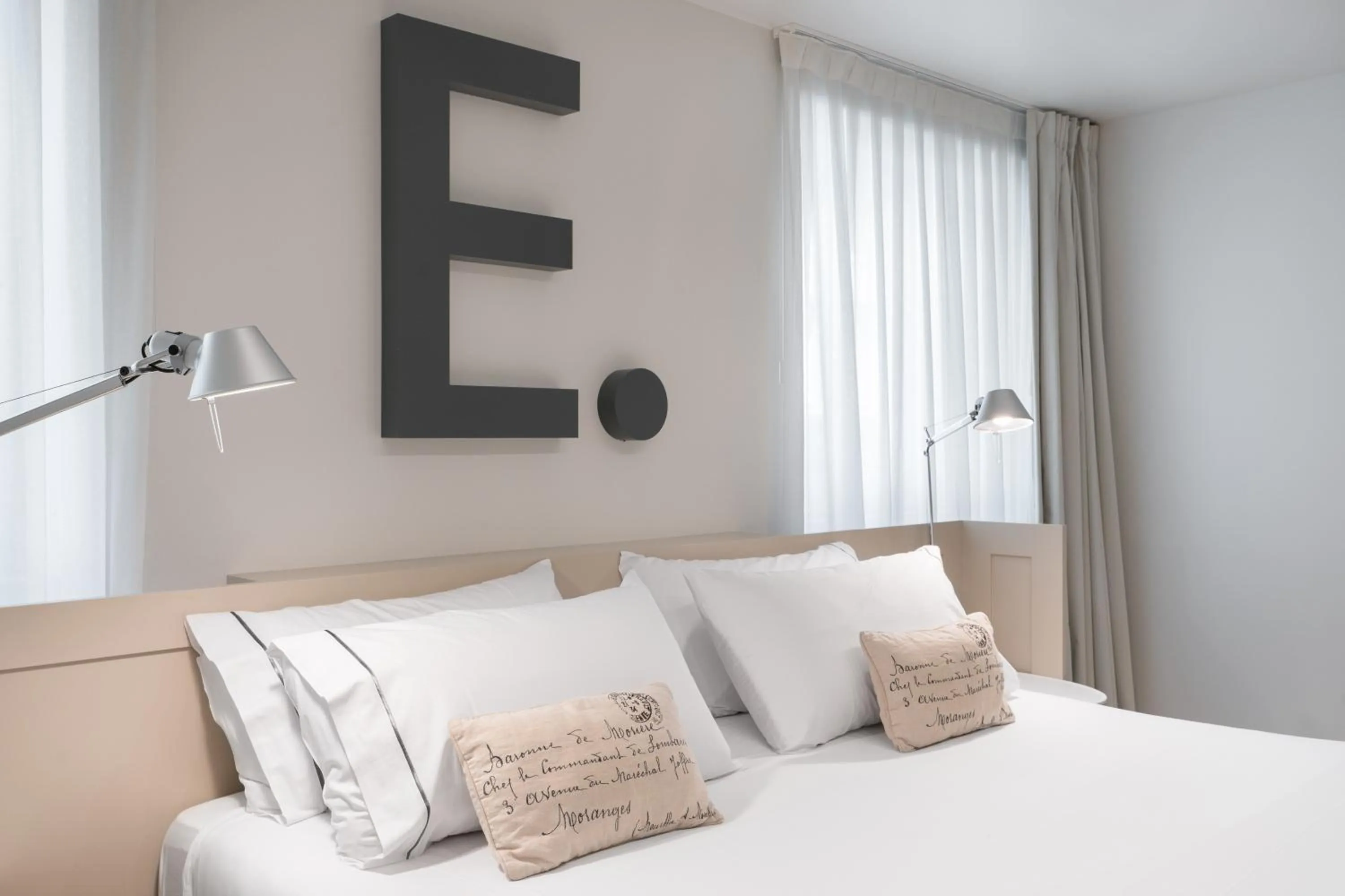 Bed in Eurostars Marqués de Vallejo