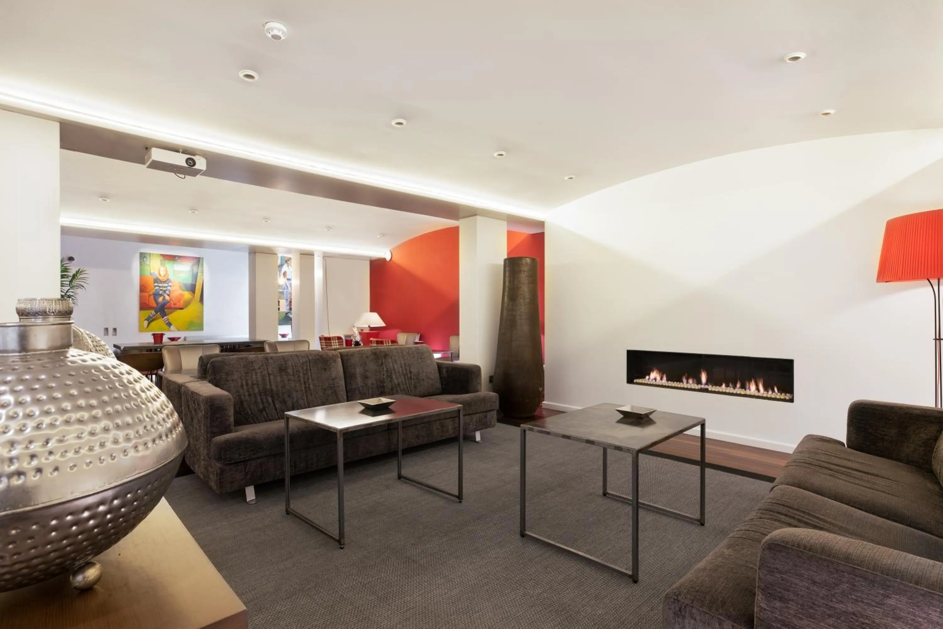 Living room in Eurostars Marqués de Vallejo