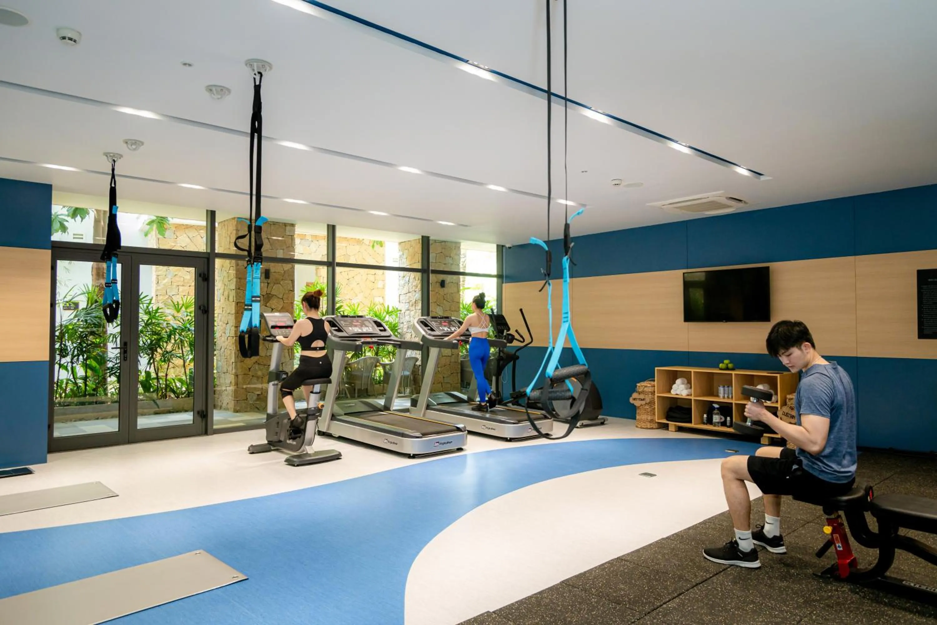 Fitness centre/facilities in Boma Resort Nha Trang