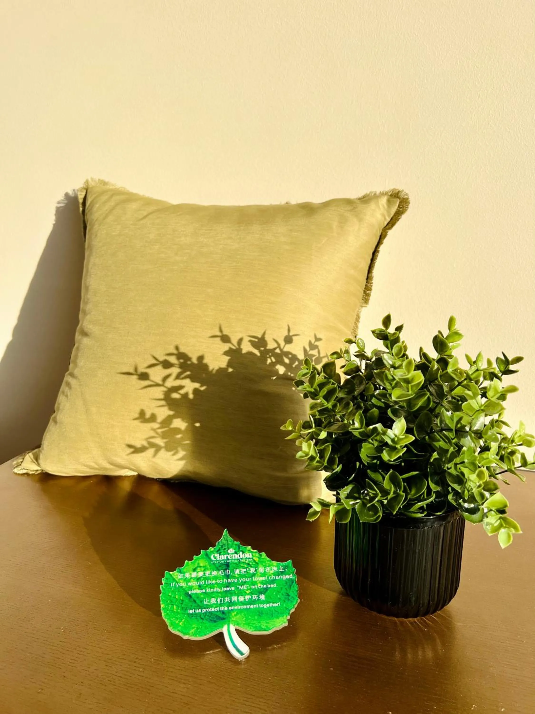 Decorative detail in Clarendon Hotel