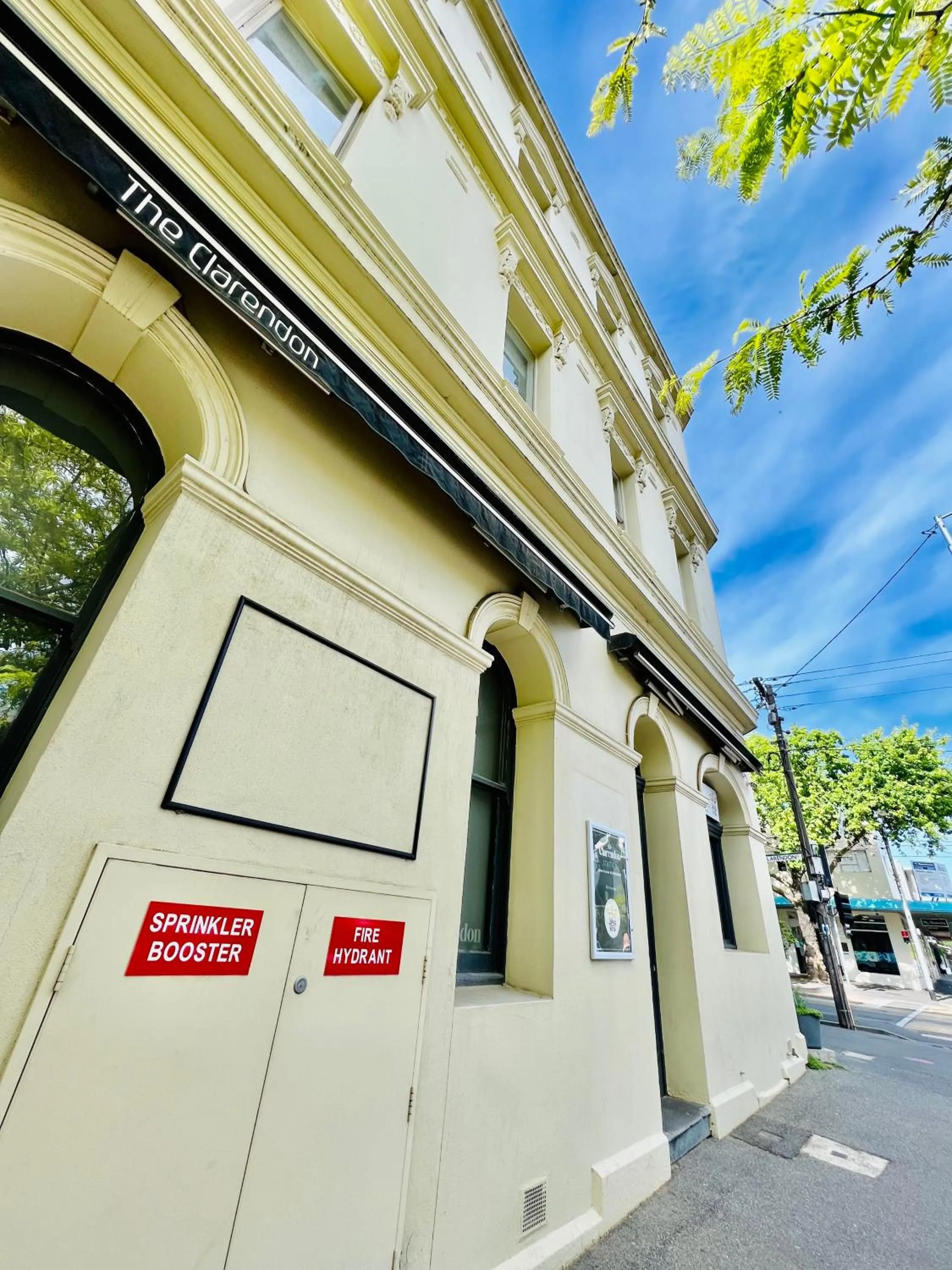 Property building in Clarendon Hotel