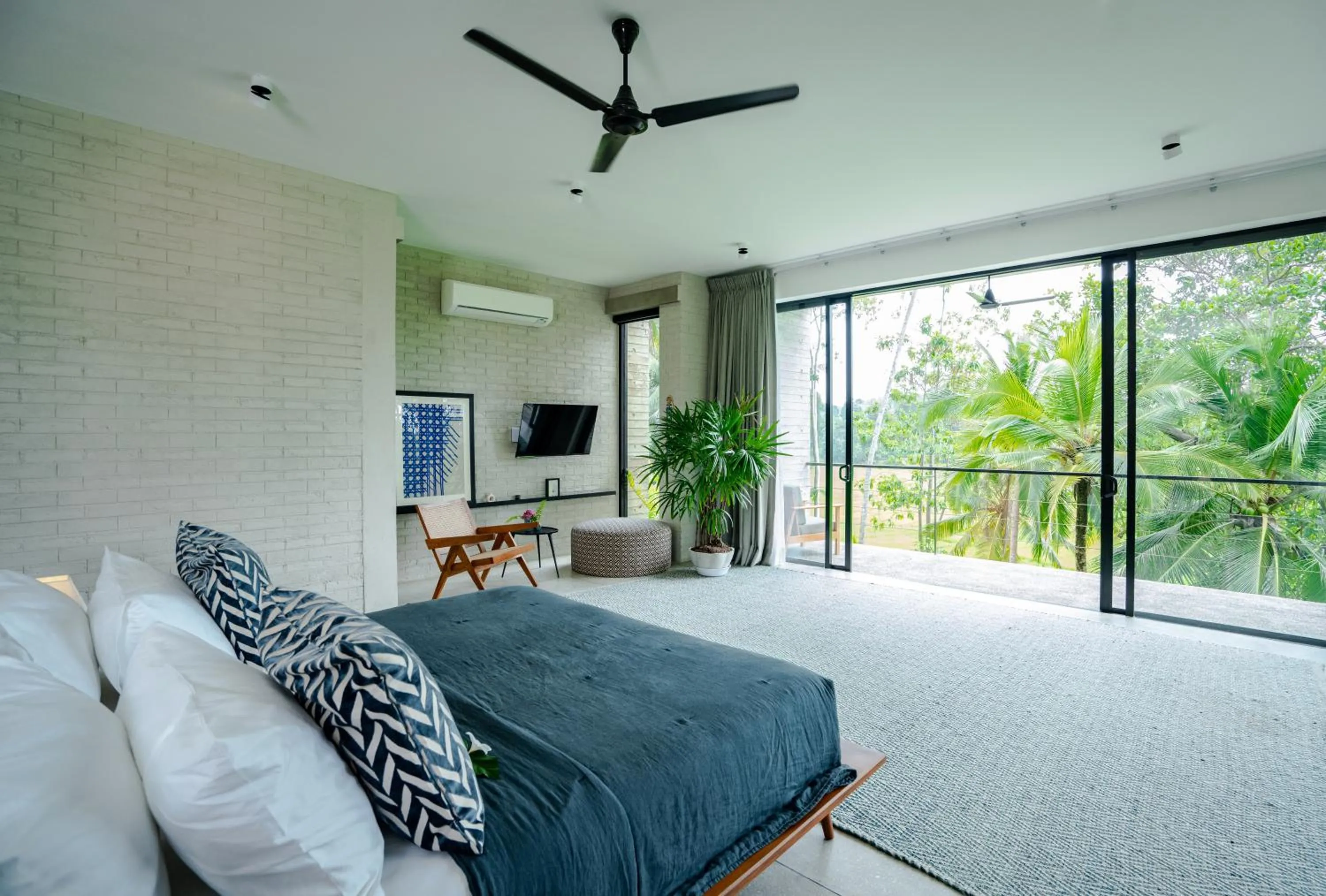 Bed in Villa Alba - Ahangama