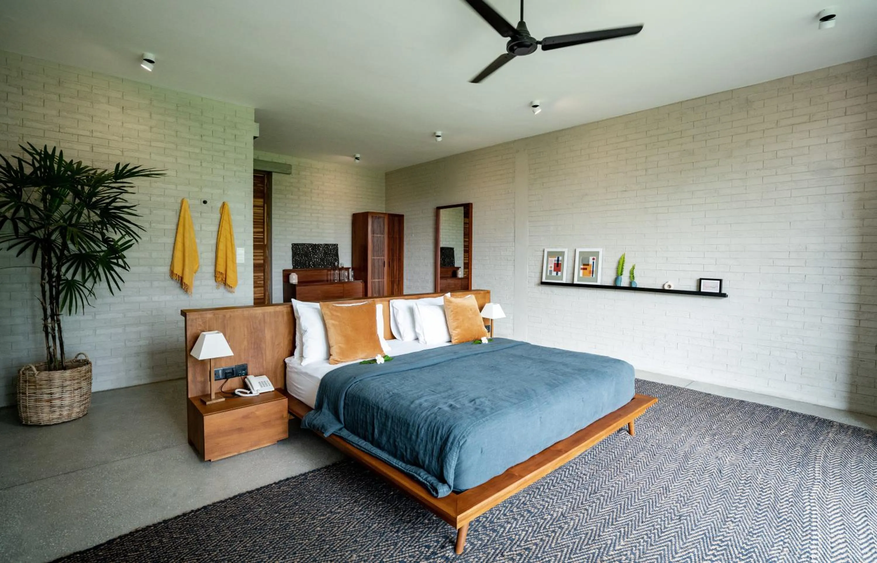 Bed in Villa Alba - Ahangama