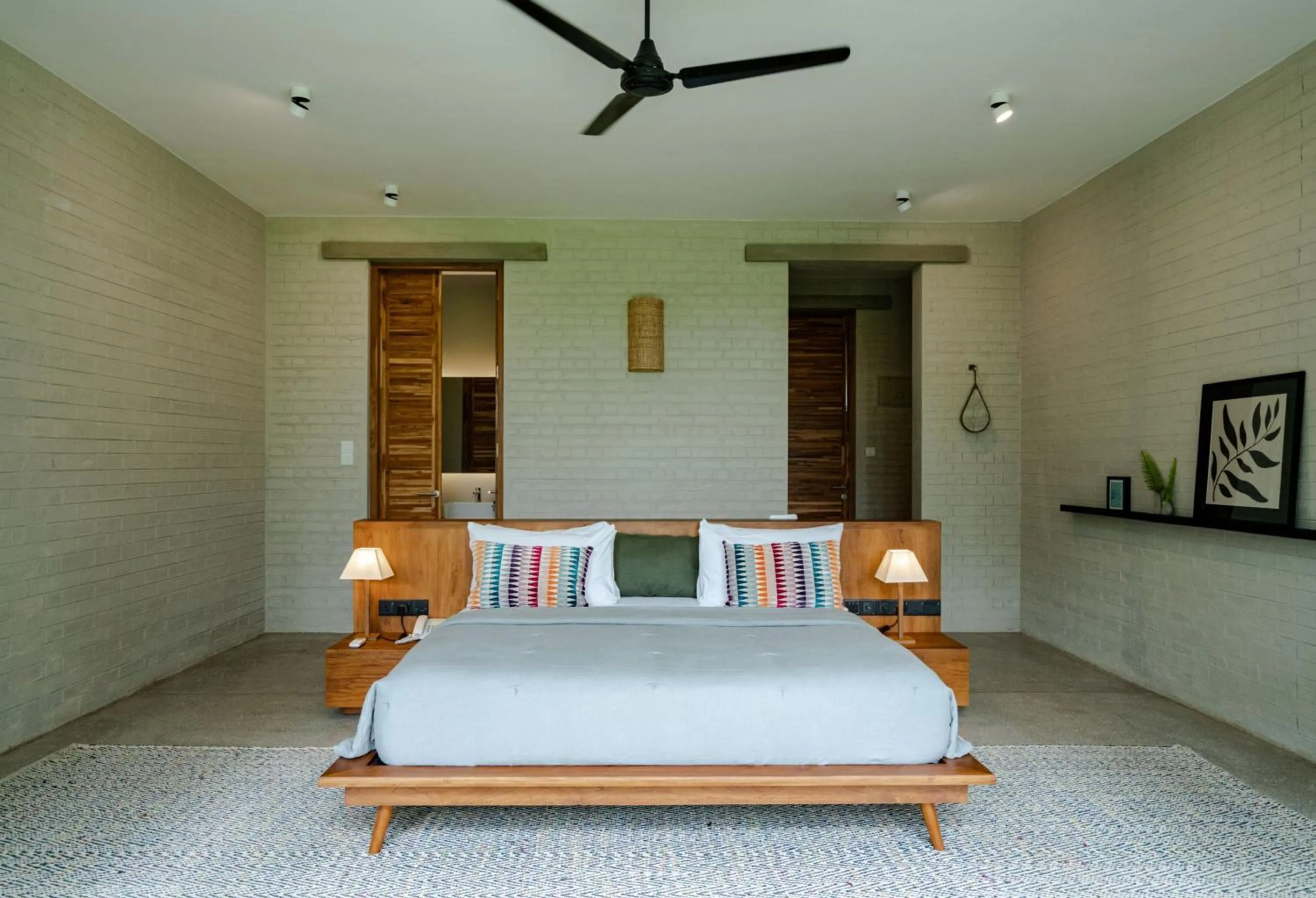 Bedroom, Bed in Villa Alba - Ahangama