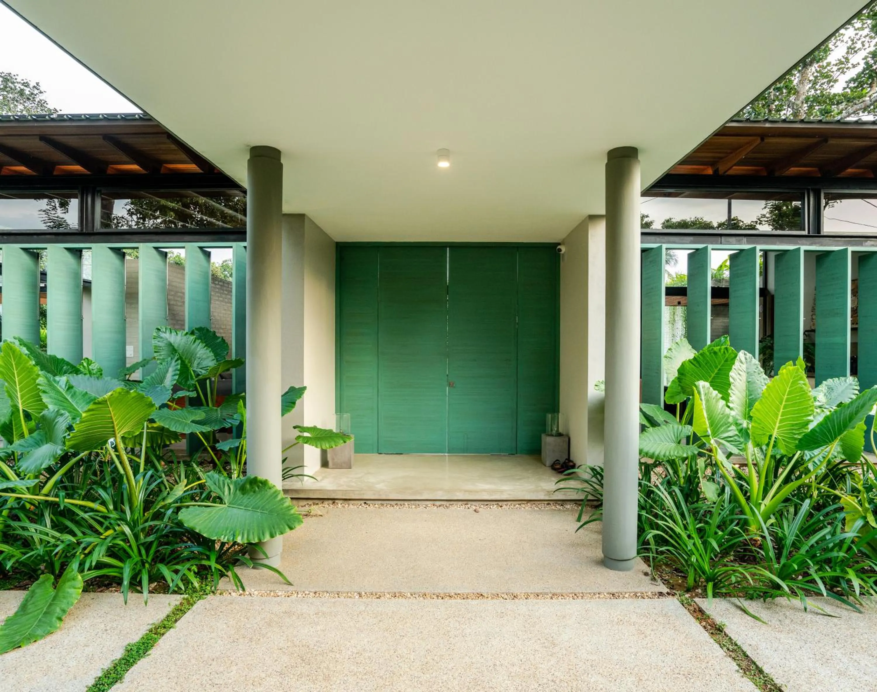 Facade/entrance in Villa Alba - Ahangama