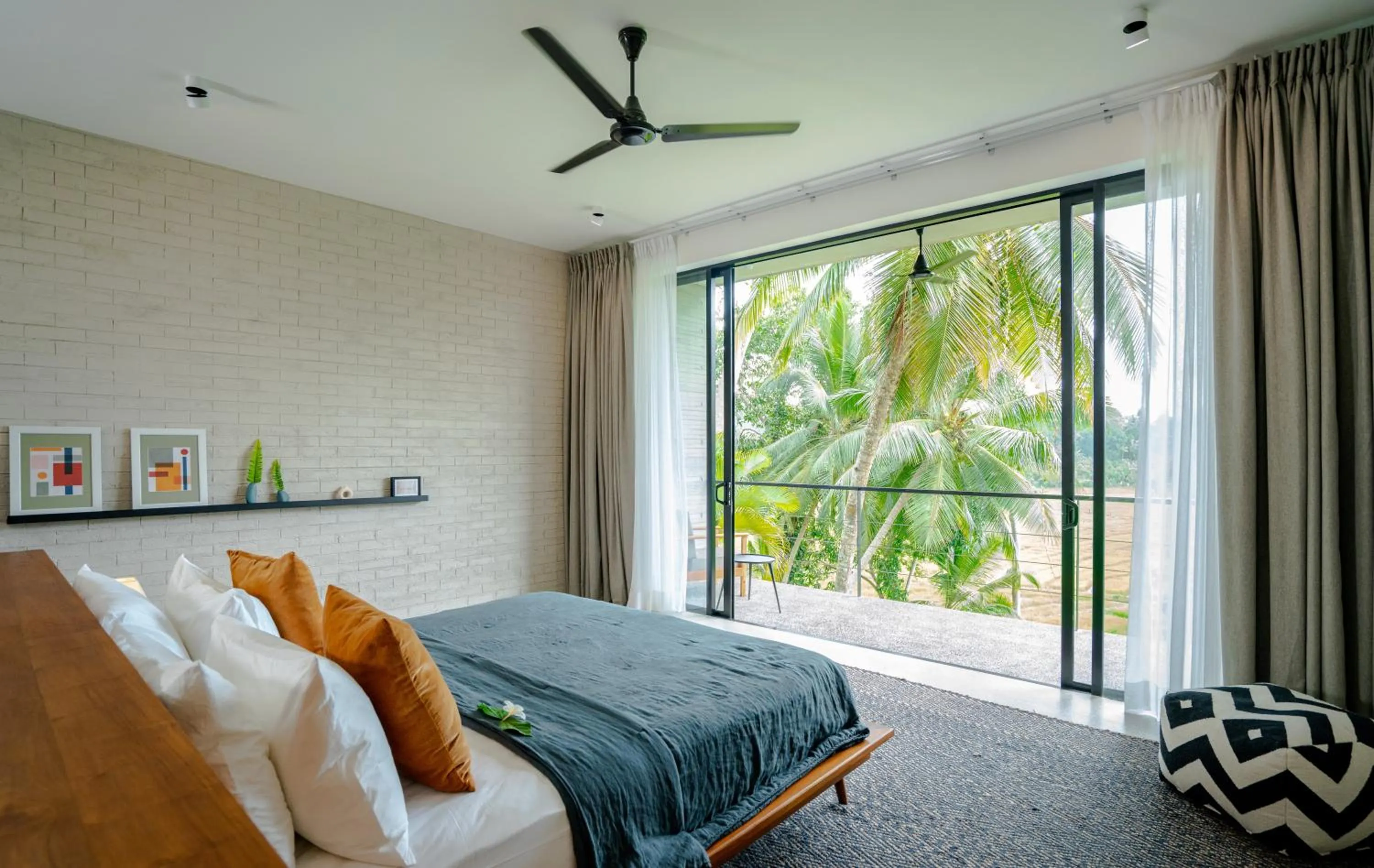 Bed in Villa Alba - Ahangama