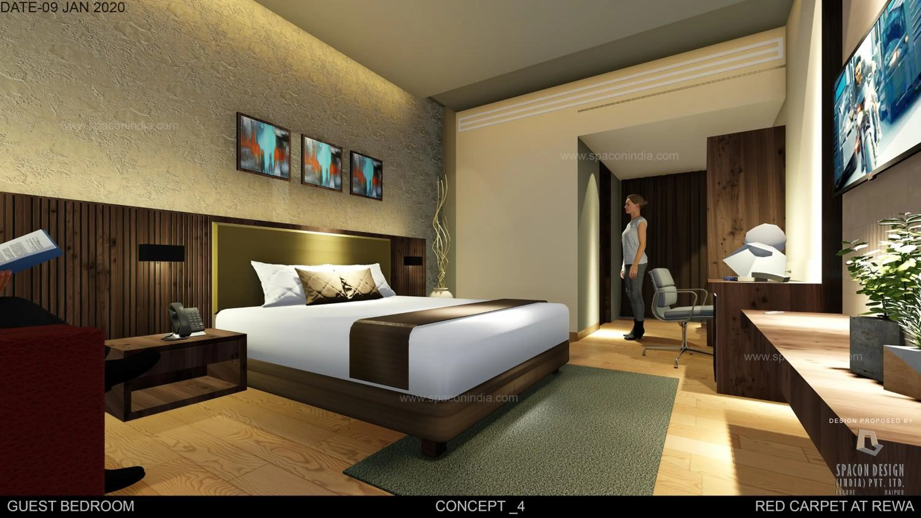 Bedroom, Bed in Enrise by Sayaji Rewa