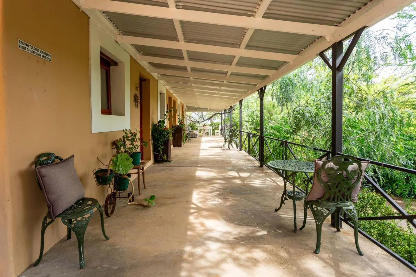 View (from property/room) in Bella de Karoo