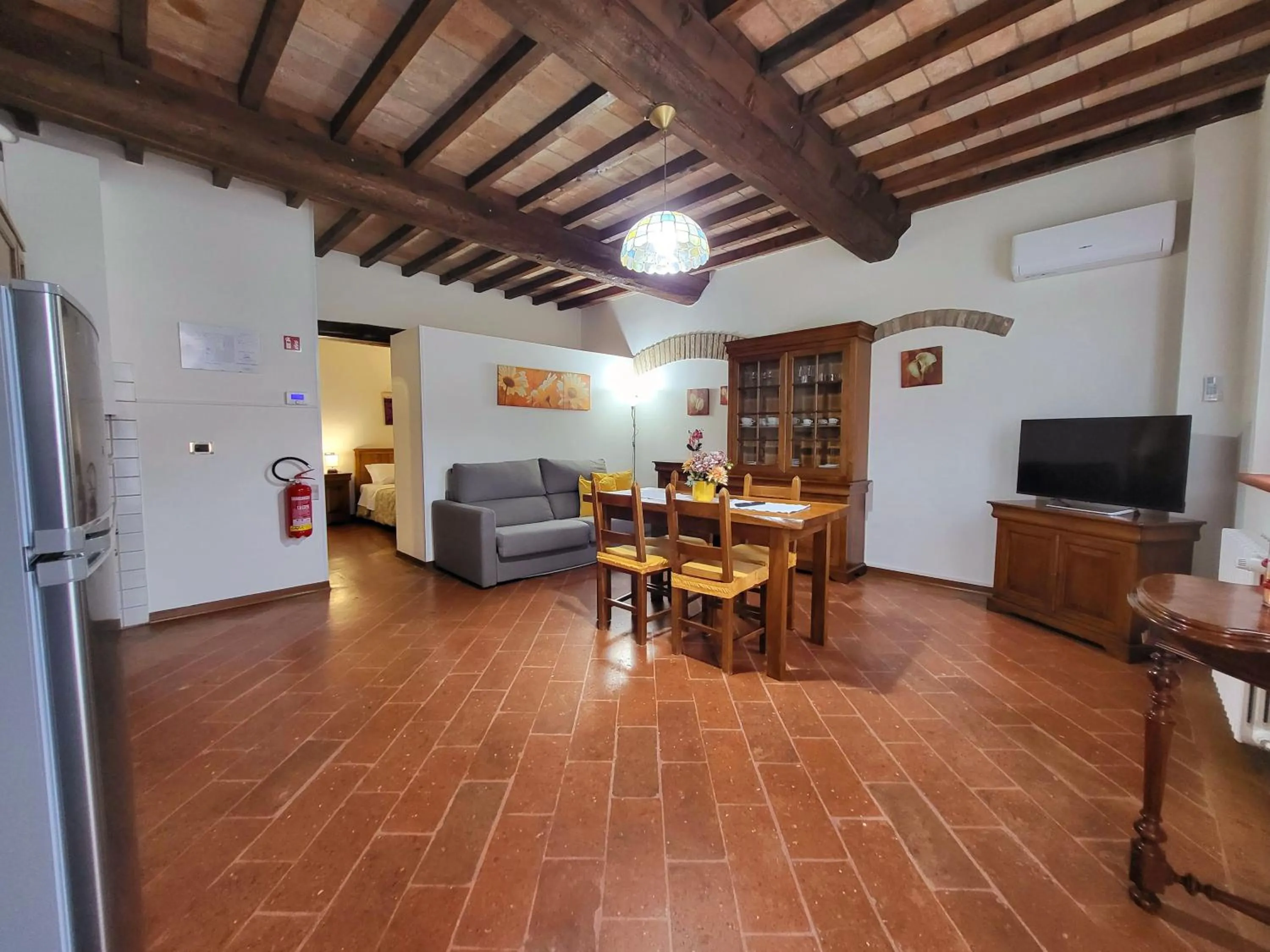 Communal lounge/ TV room in Residence Antico Borgo