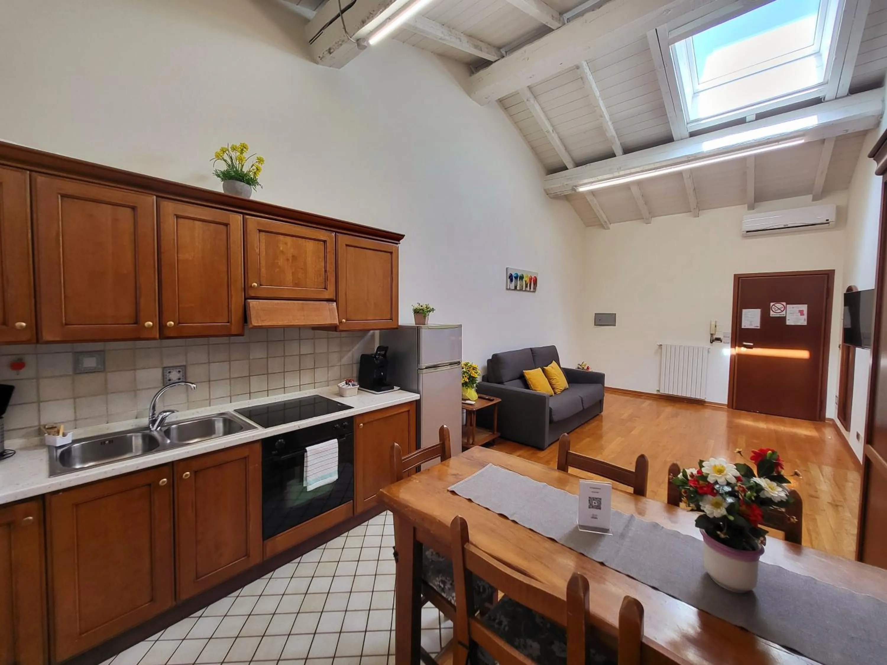 Kitchen or kitchenette in Residence Antico Borgo