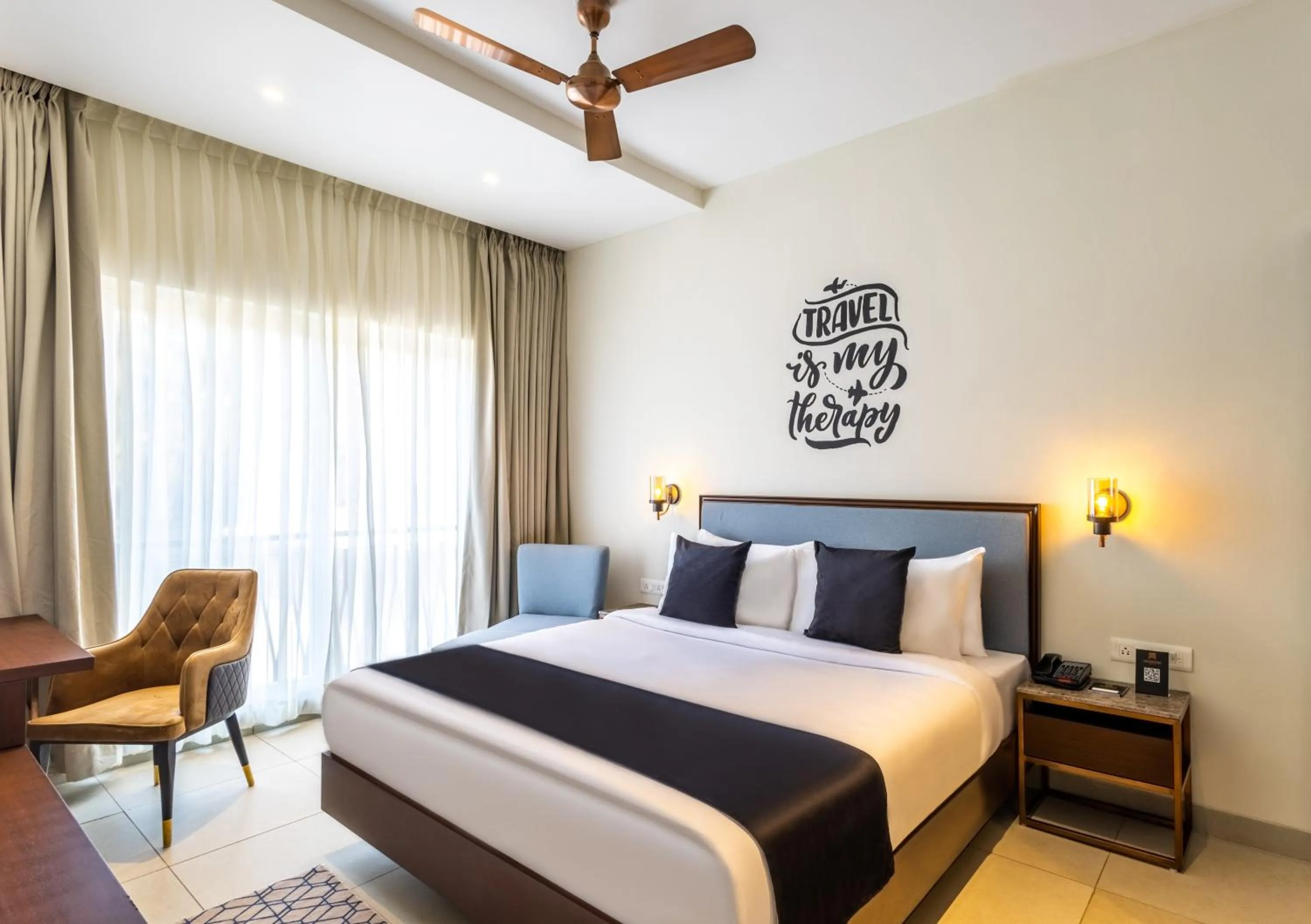 Bedroom, Bed in Artistry Suites