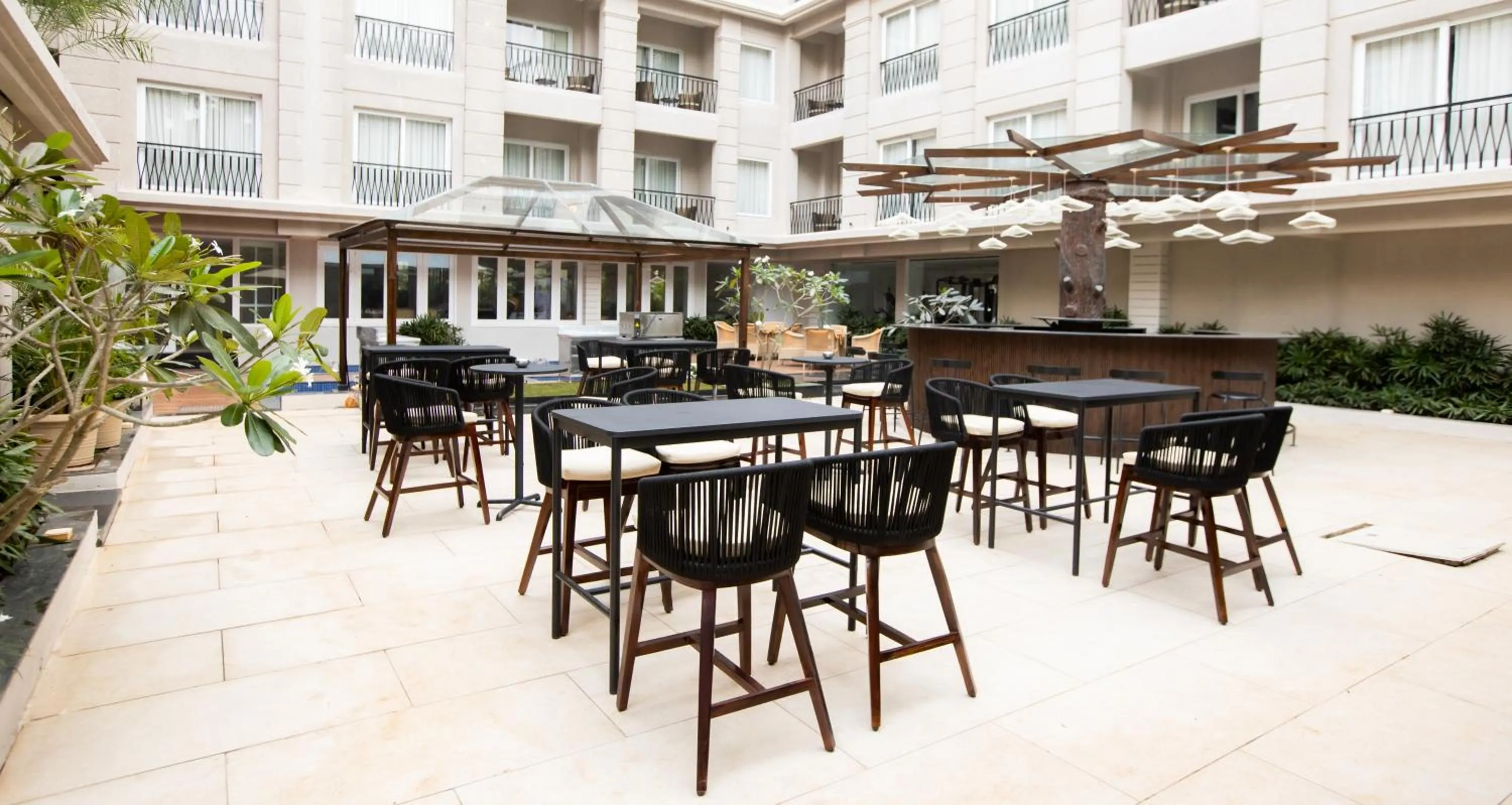 Seating area in Artistry Suites