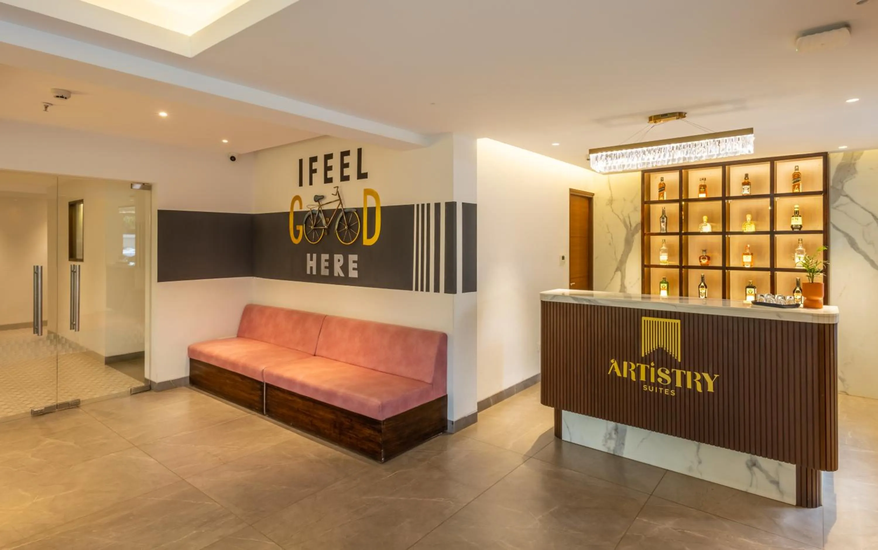 Lobby or reception, Bed in Artistry Suites