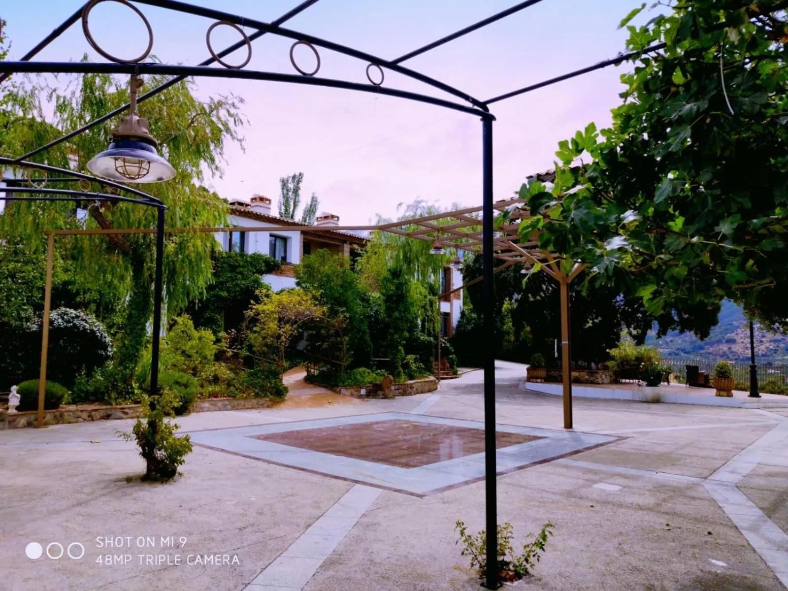 Garden view in Hotel Rural Puerto Mágina