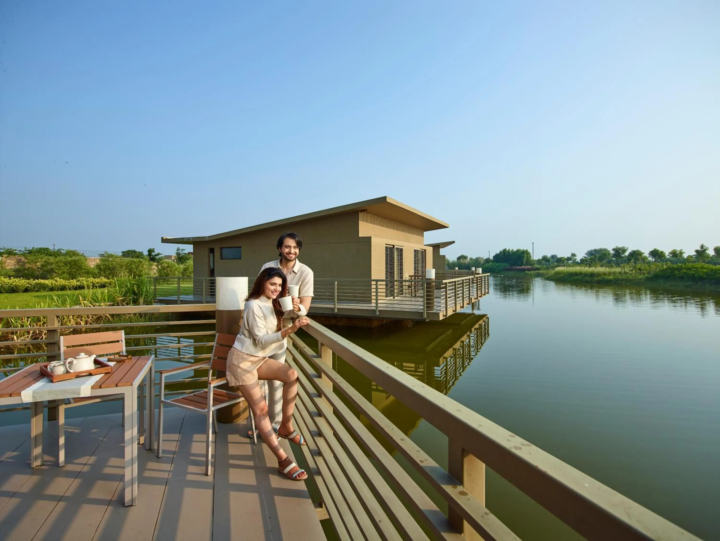 Patio in Life At REPOSE- Lake Villas Resort & Club