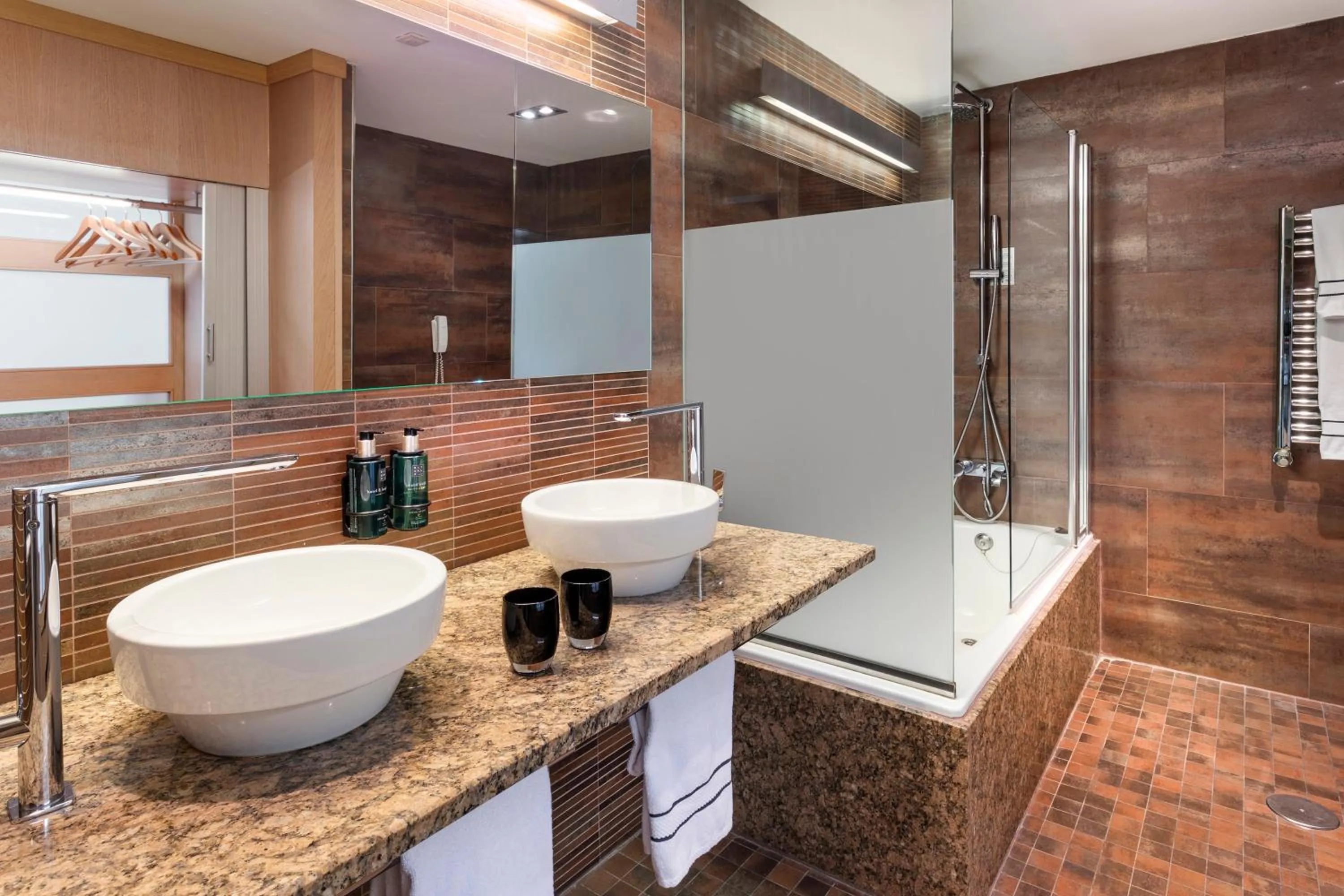 Bathroom in Melia Madrid Princesa