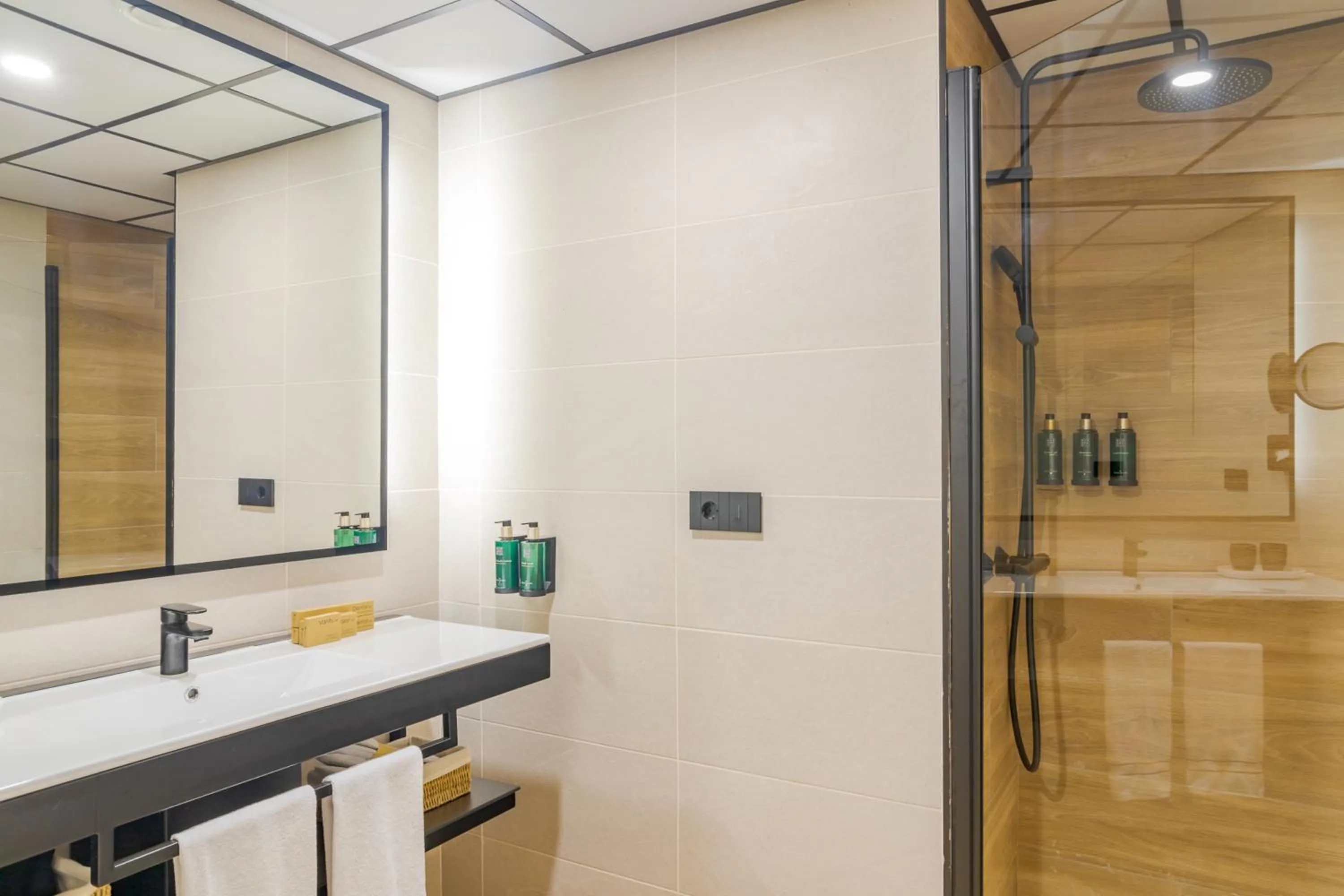 Shower in Melia Alicante