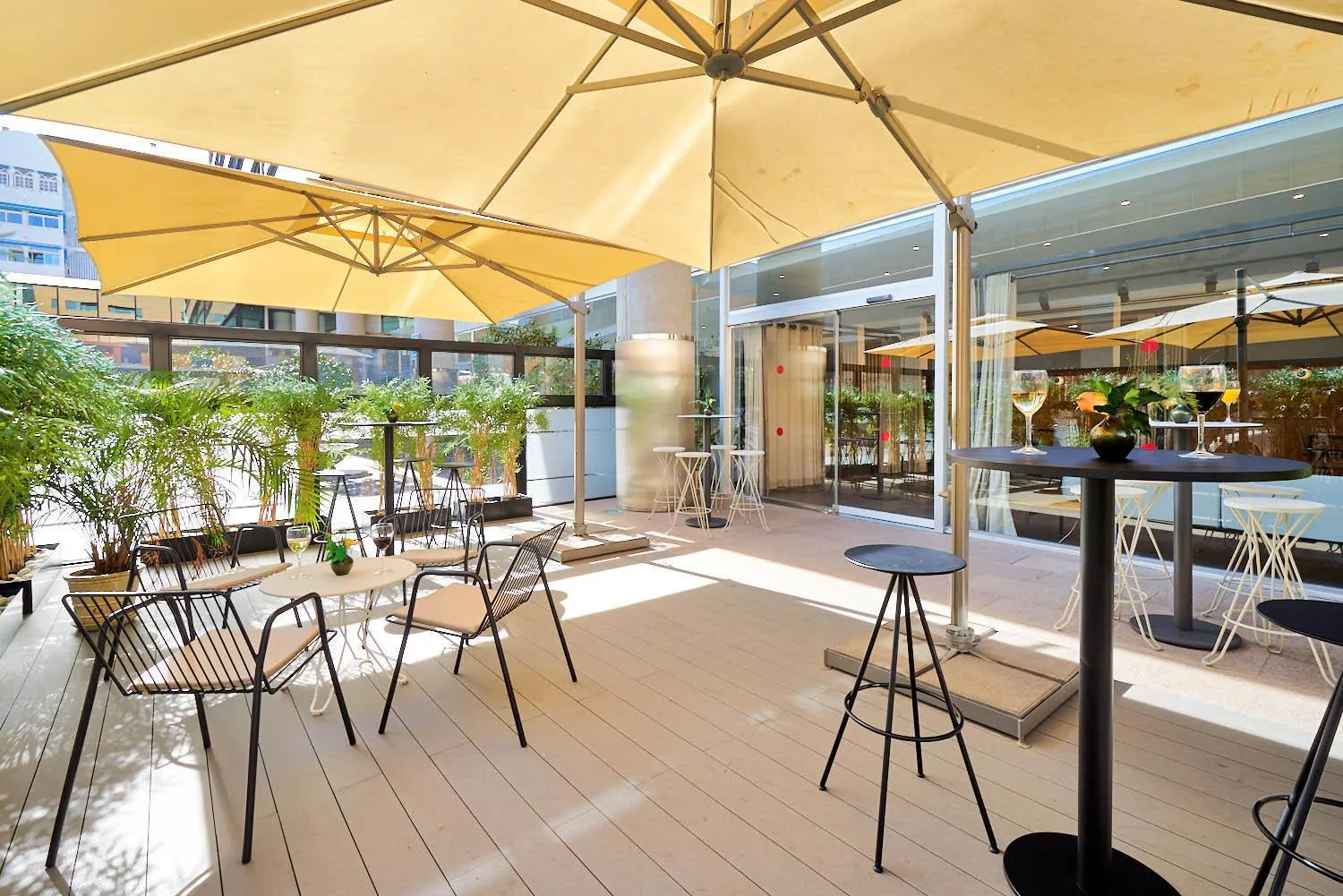 Restaurant/places to eat in Eurostars Málaga