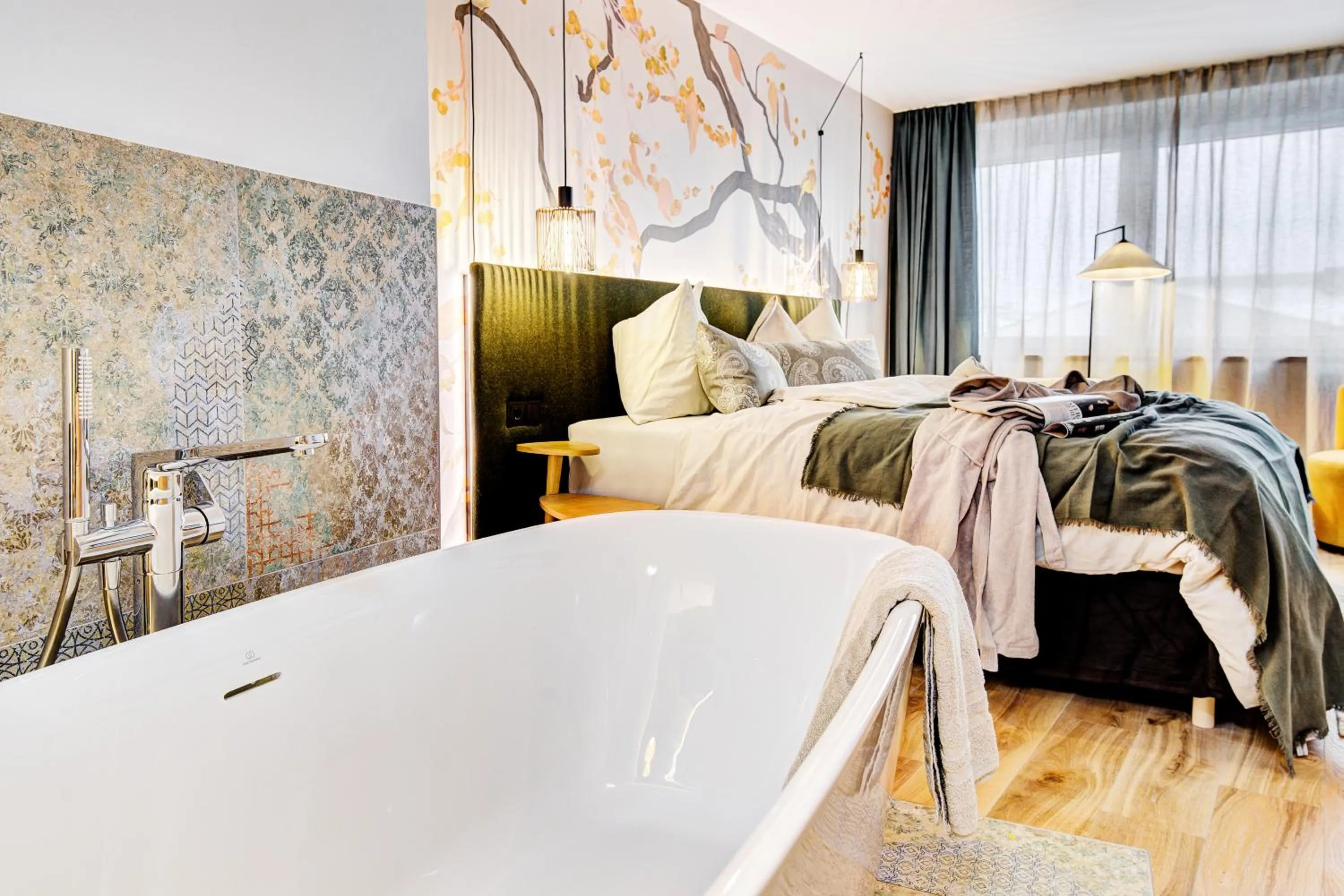 Bedroom, Bed in Königswieser Hof