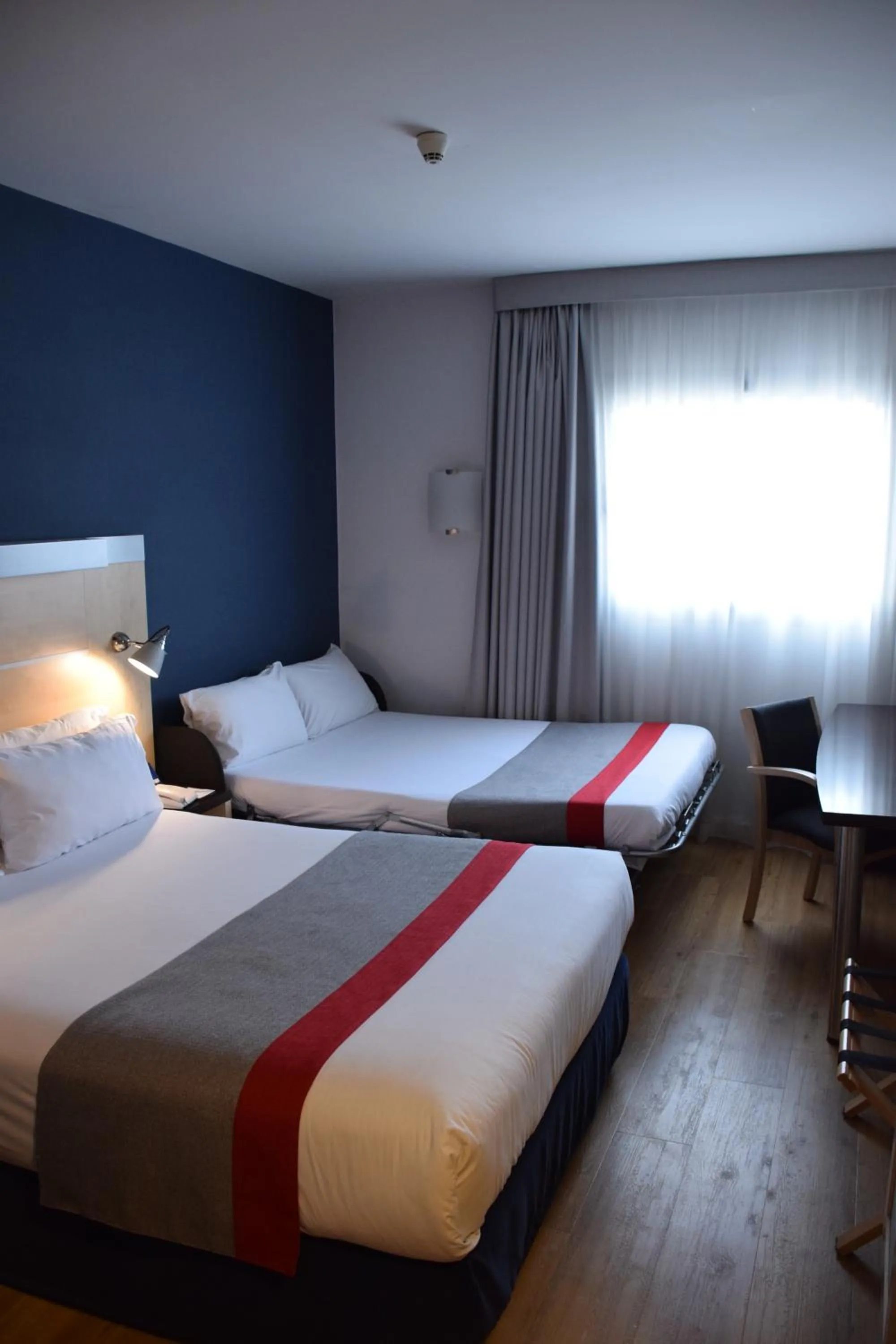 Bed in Hotel Holiday Inn Express Madrid-Rivas by IHG