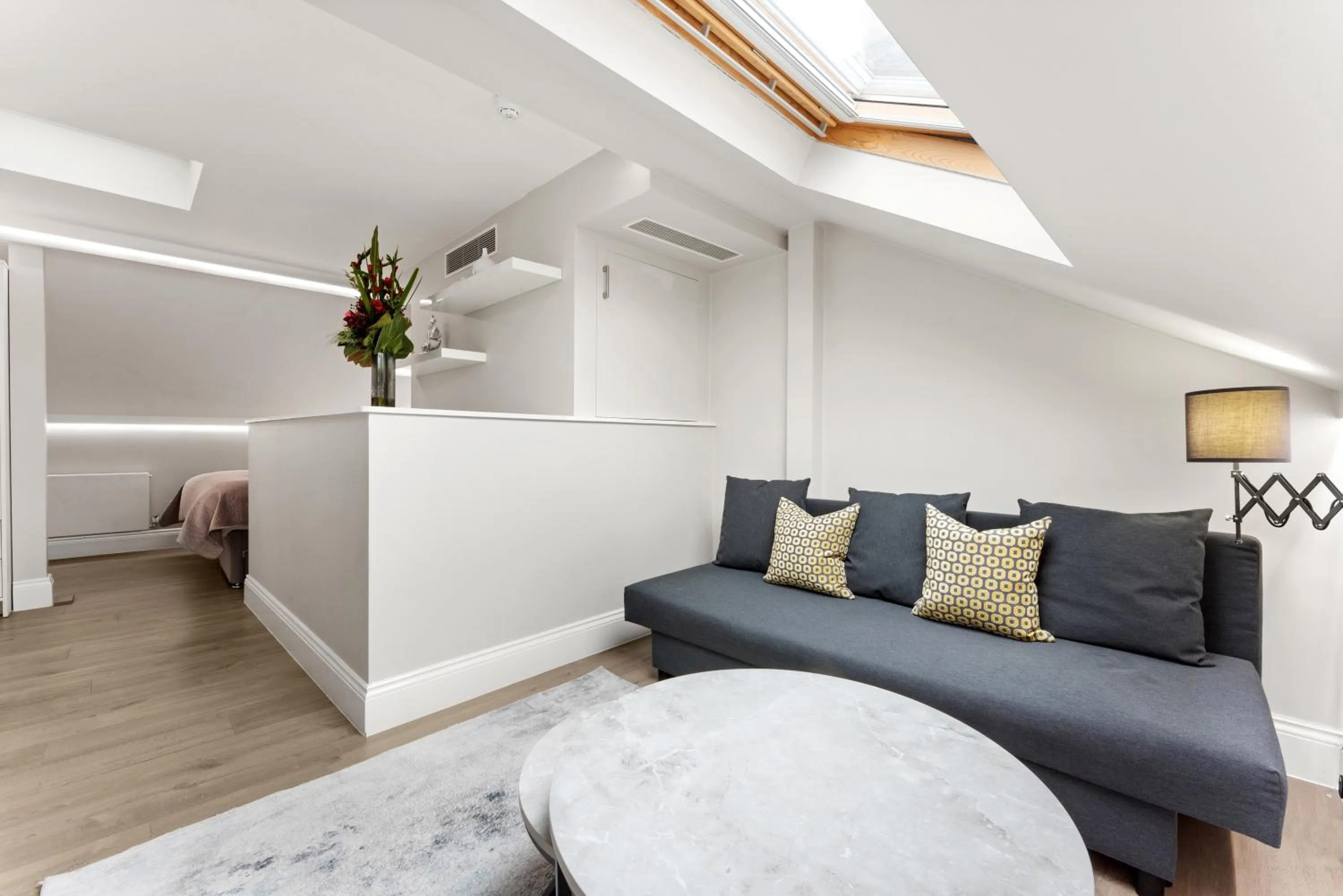 Living room in Cleveland Residences Russell Square