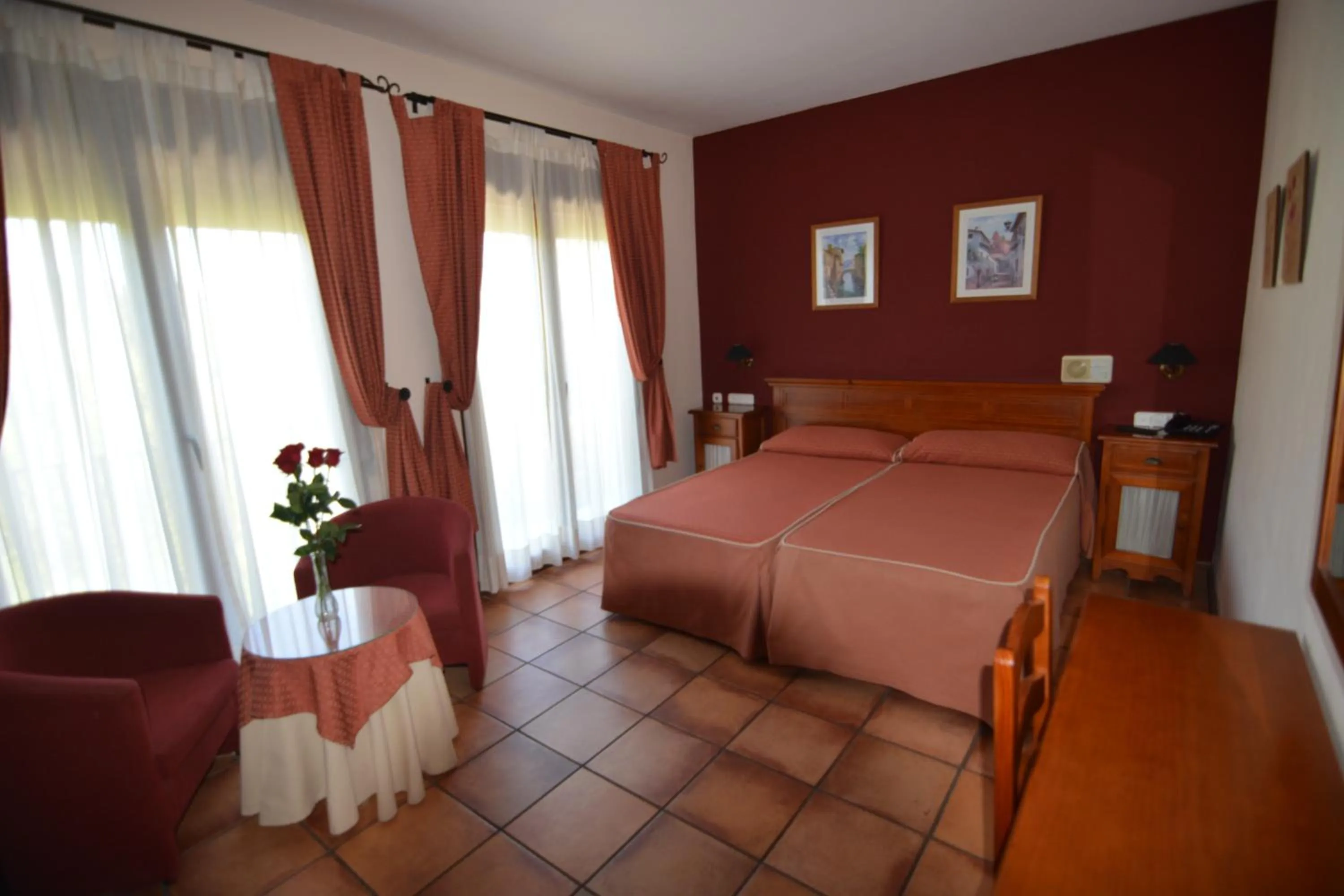 Bed in La Posada del Conde