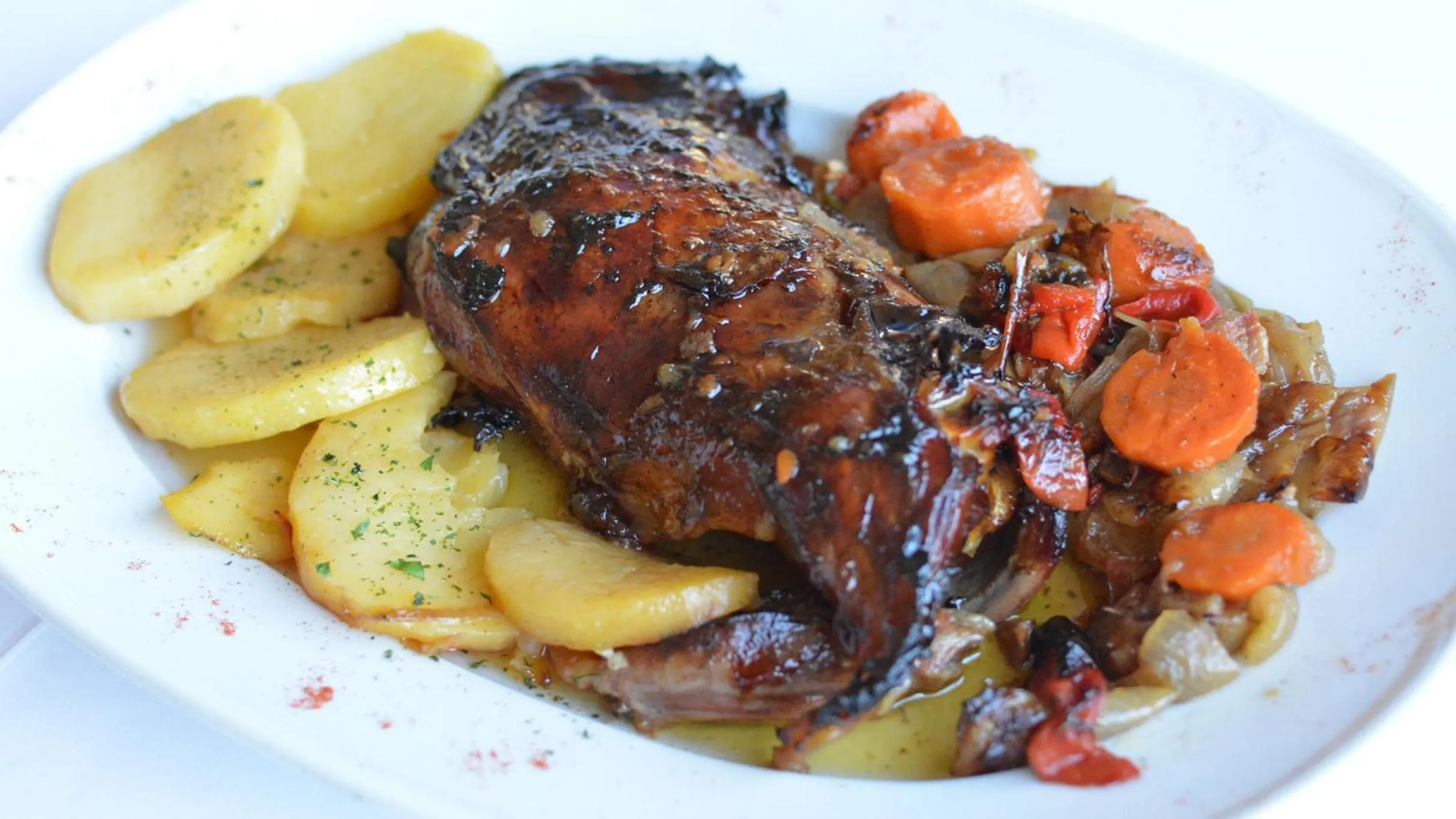 Food in La Posada del Conde