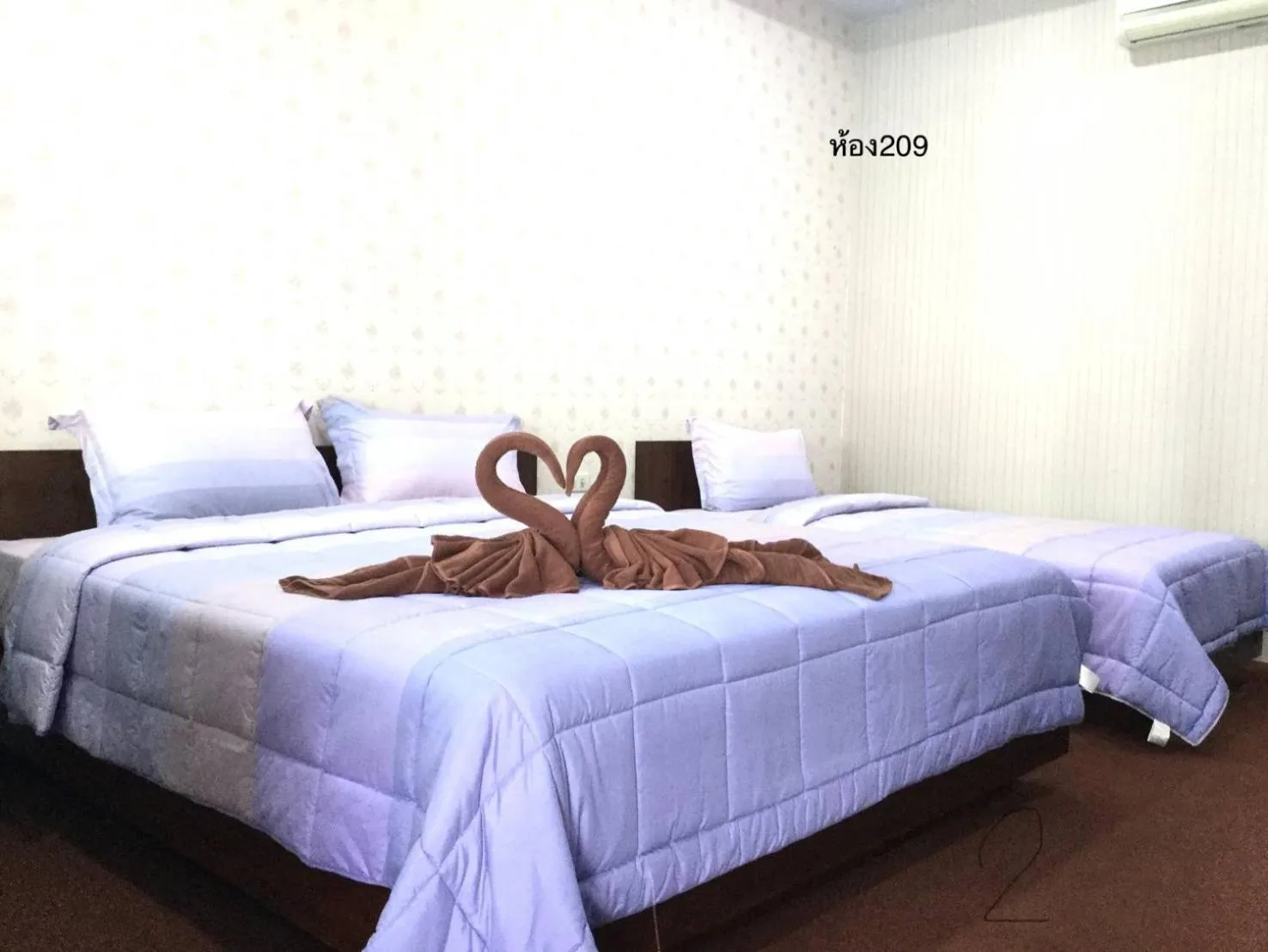 Bed in Samui platinum hotel