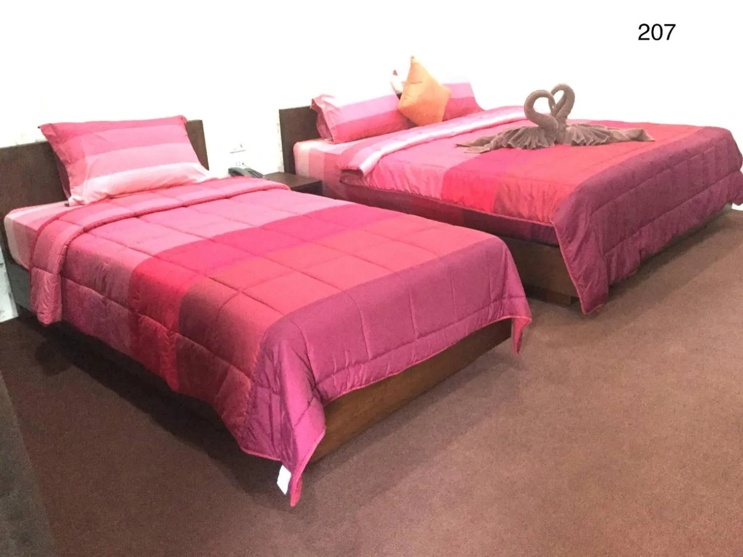 Bed in Samui platinum hotel