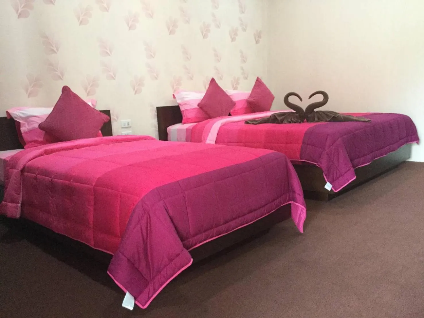 Bed in Samui platinum hotel