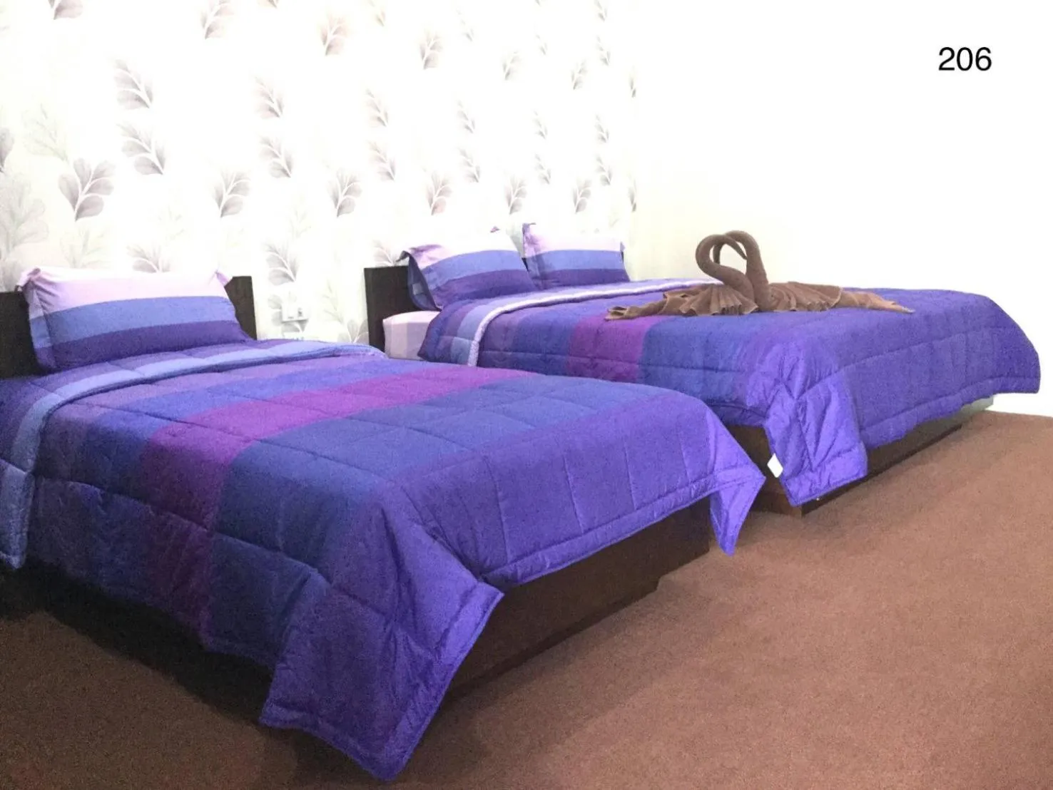 Bed in Samui platinum hotel