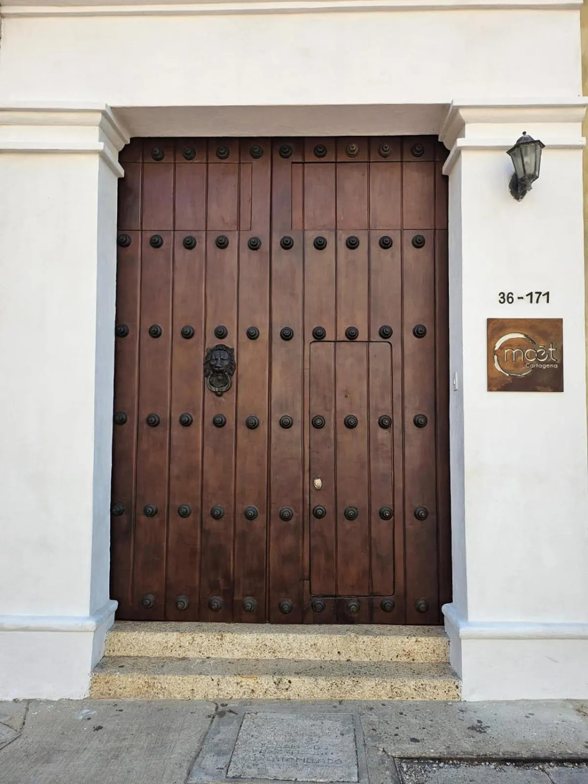 Facade/entrance in Moet Cartagena Hotel Boutique Adutls Only