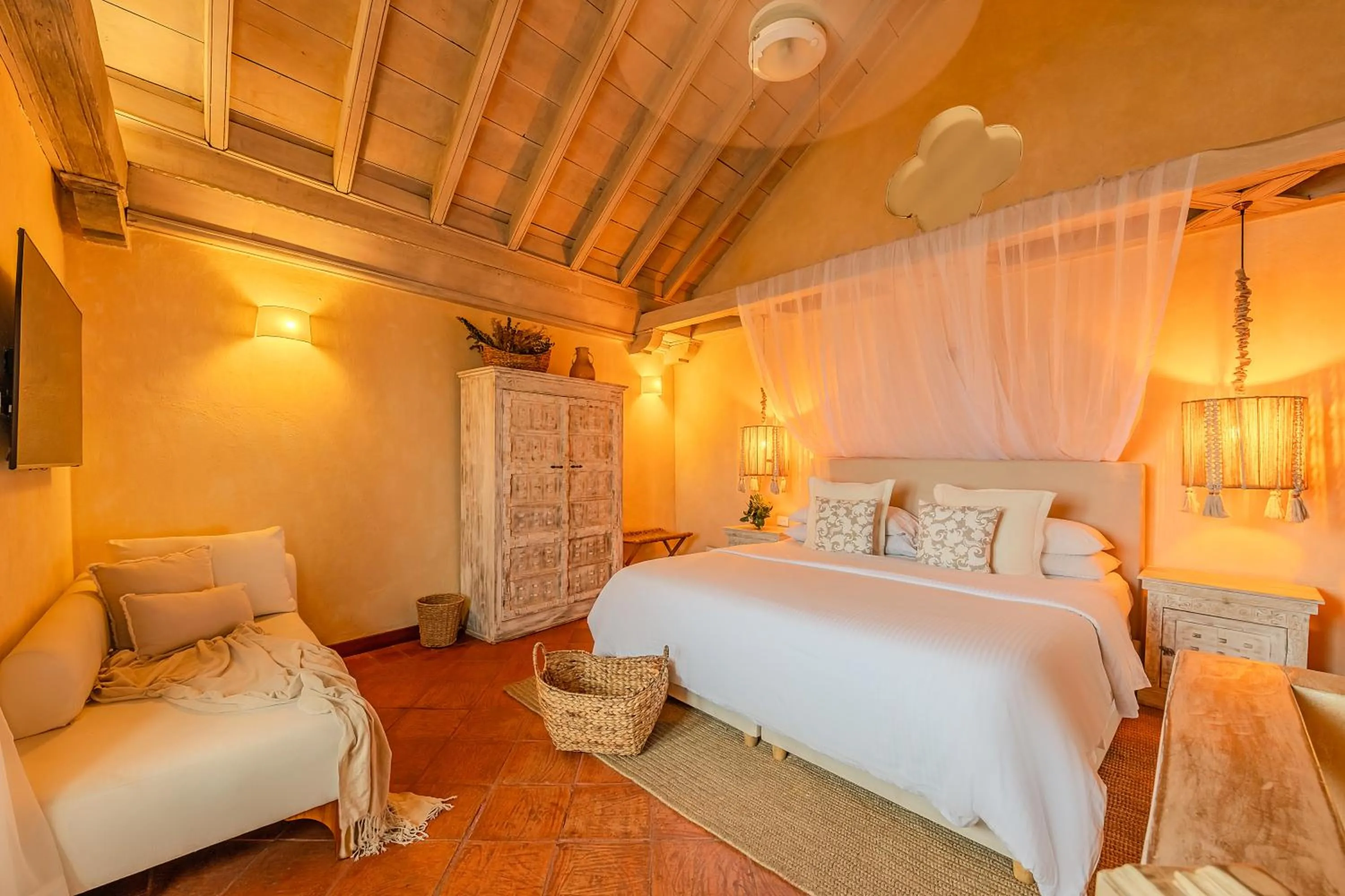 Photo of the whole room, Bed in Moet Cartagena Hotel Boutique Adutls Only