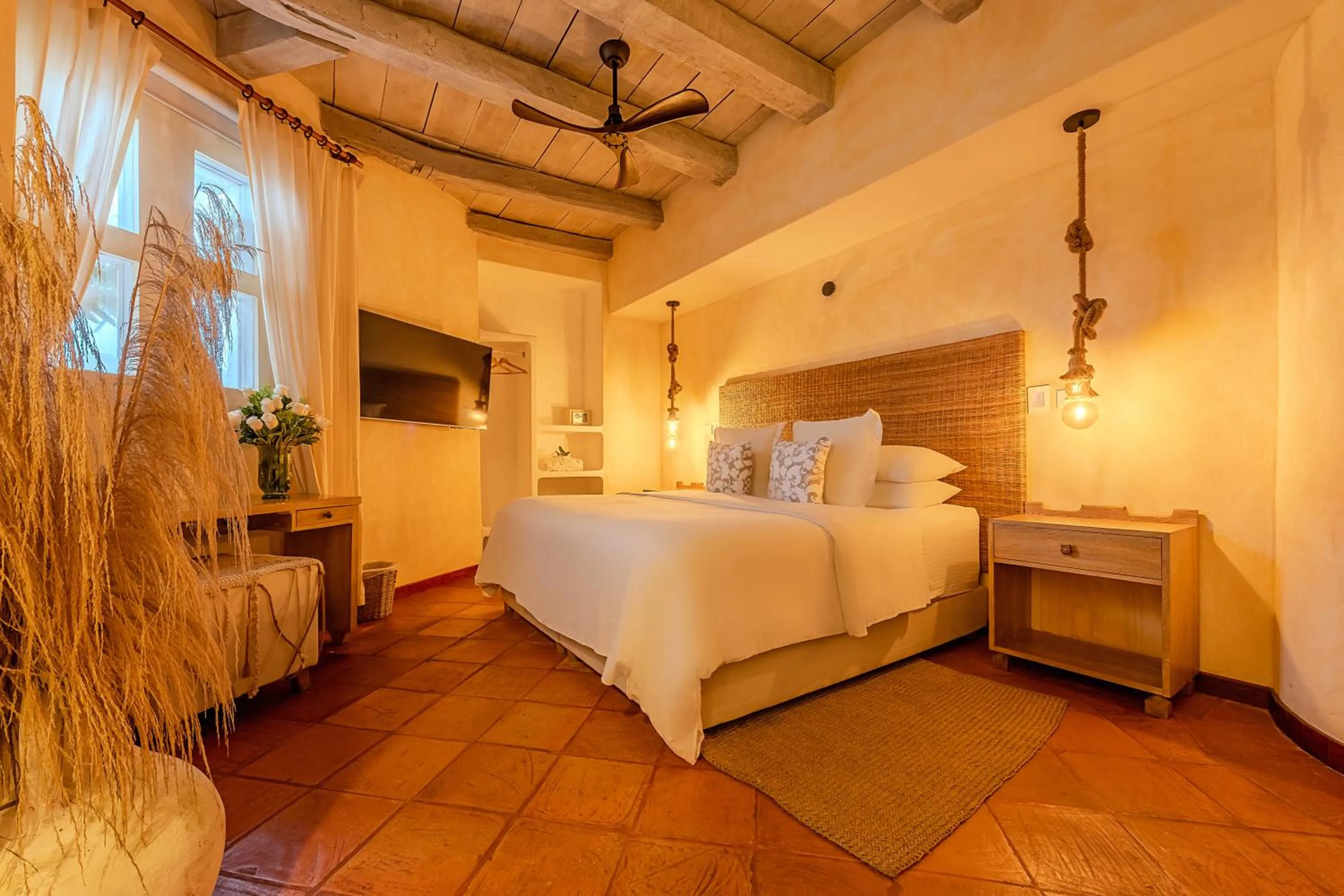 Photo of the whole room, Bed in Moet Cartagena Hotel Boutique Adutls Only