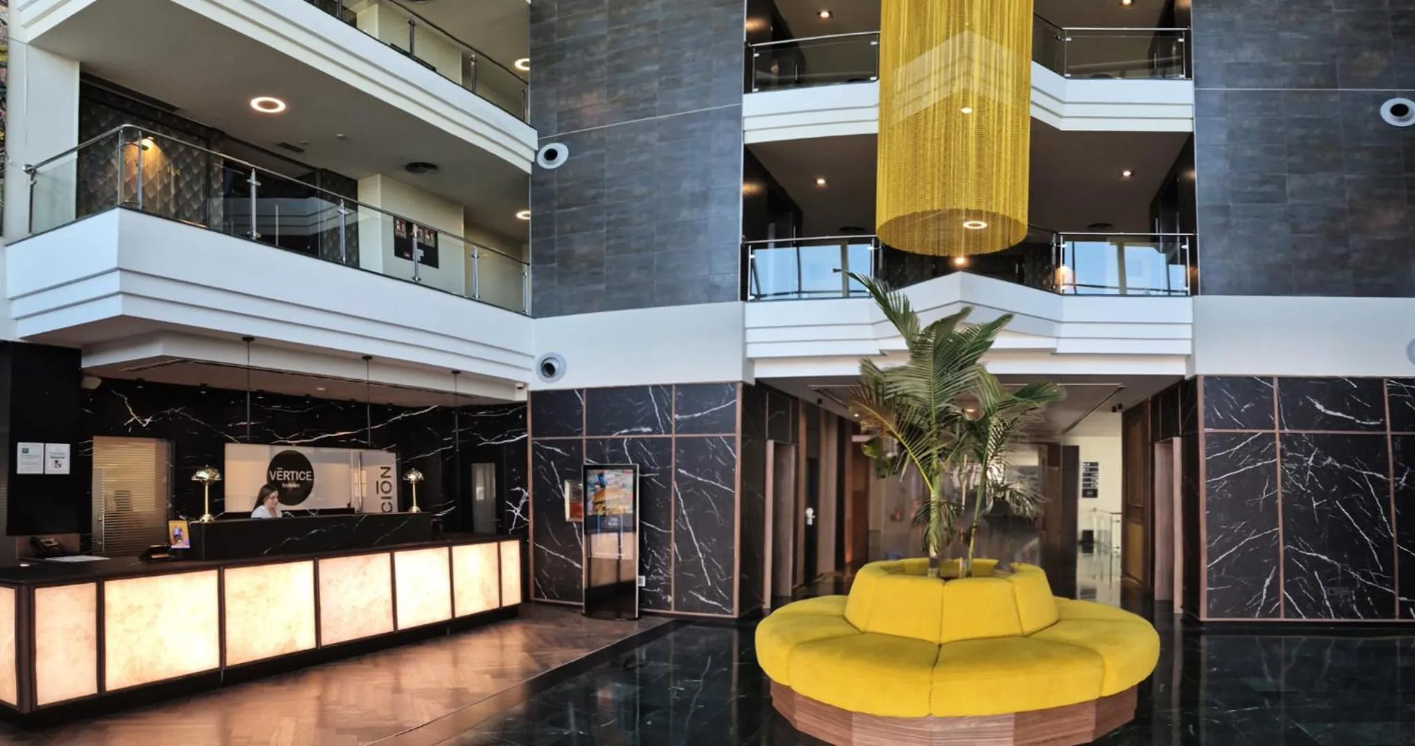 Lobby or reception in Vértice Sevilla Aljarafe