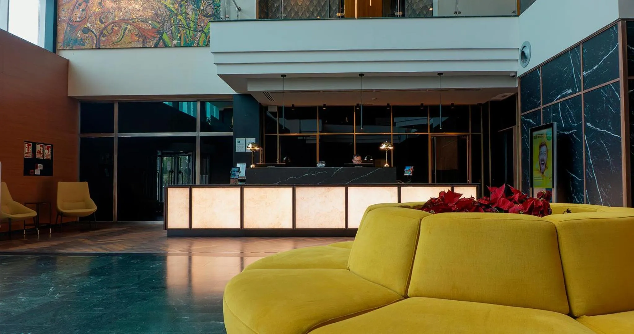 Lobby or reception in Vértice Sevilla Aljarafe