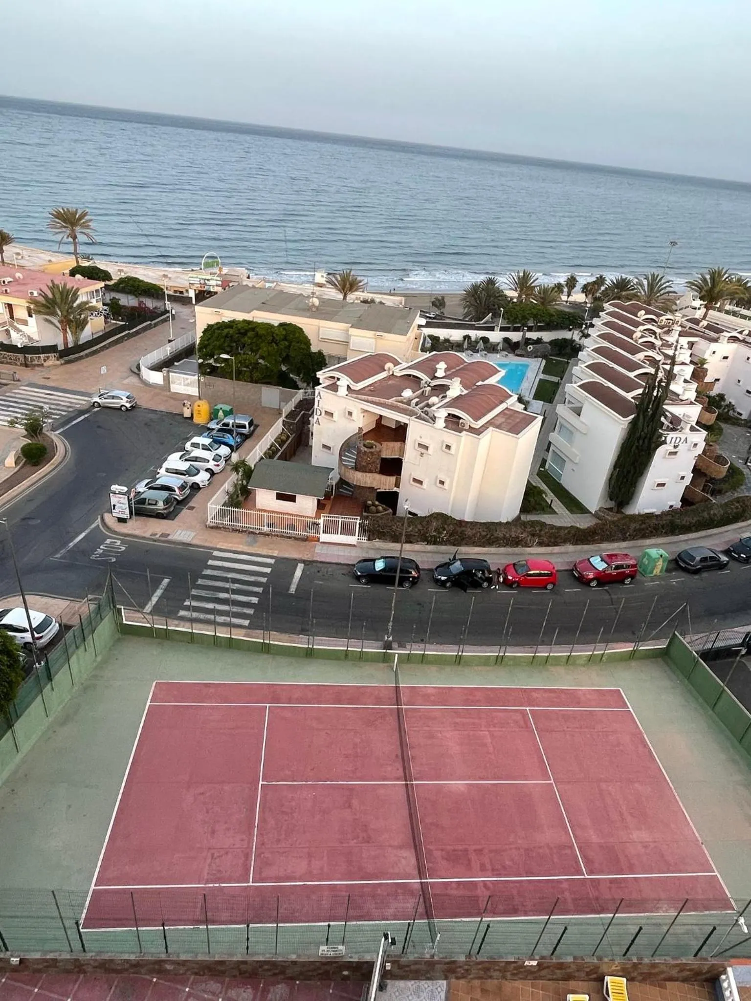 Tennis court in Apartament Modern 1 Playa del Ingles