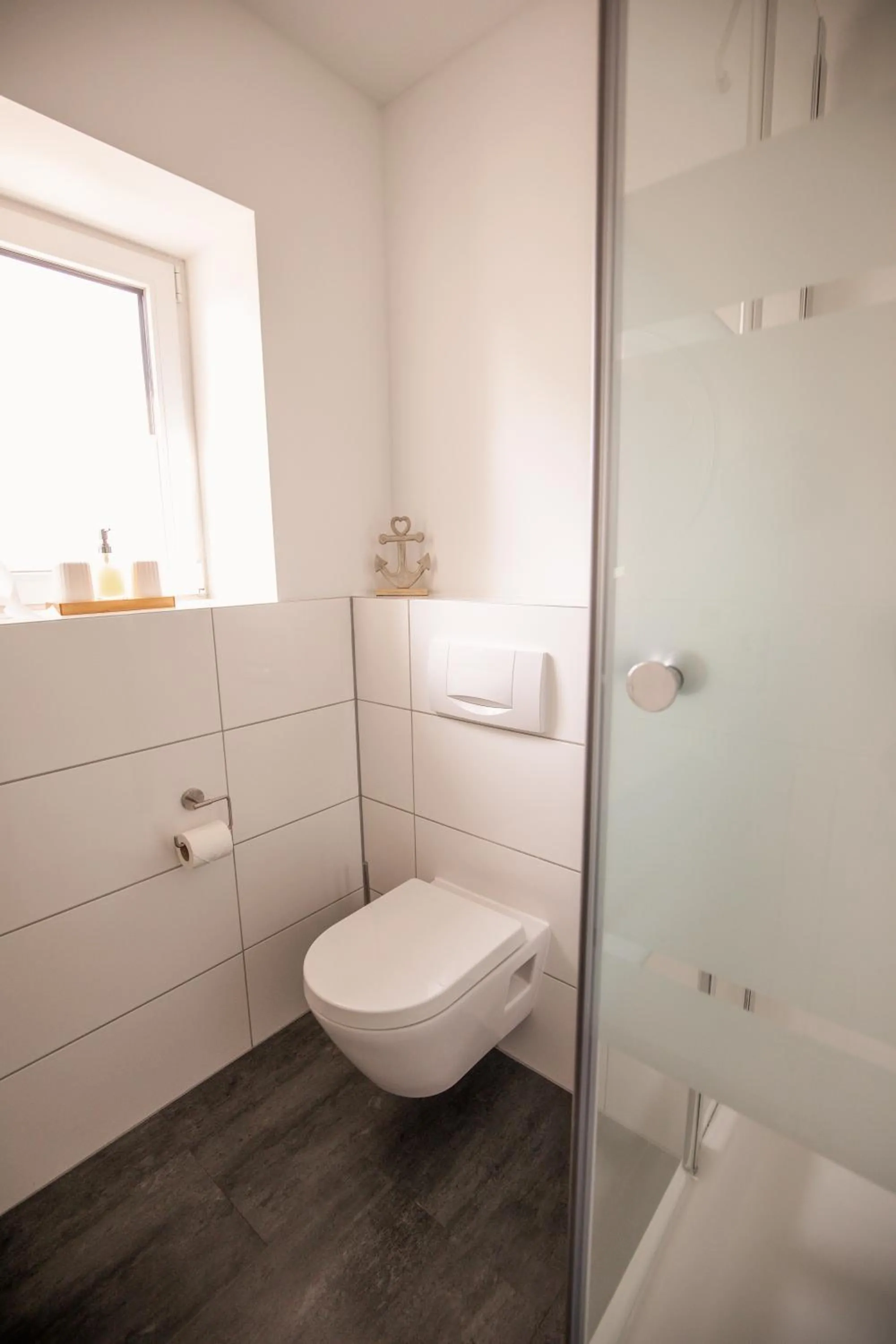 Bathroom in Landhotel Strandallee
