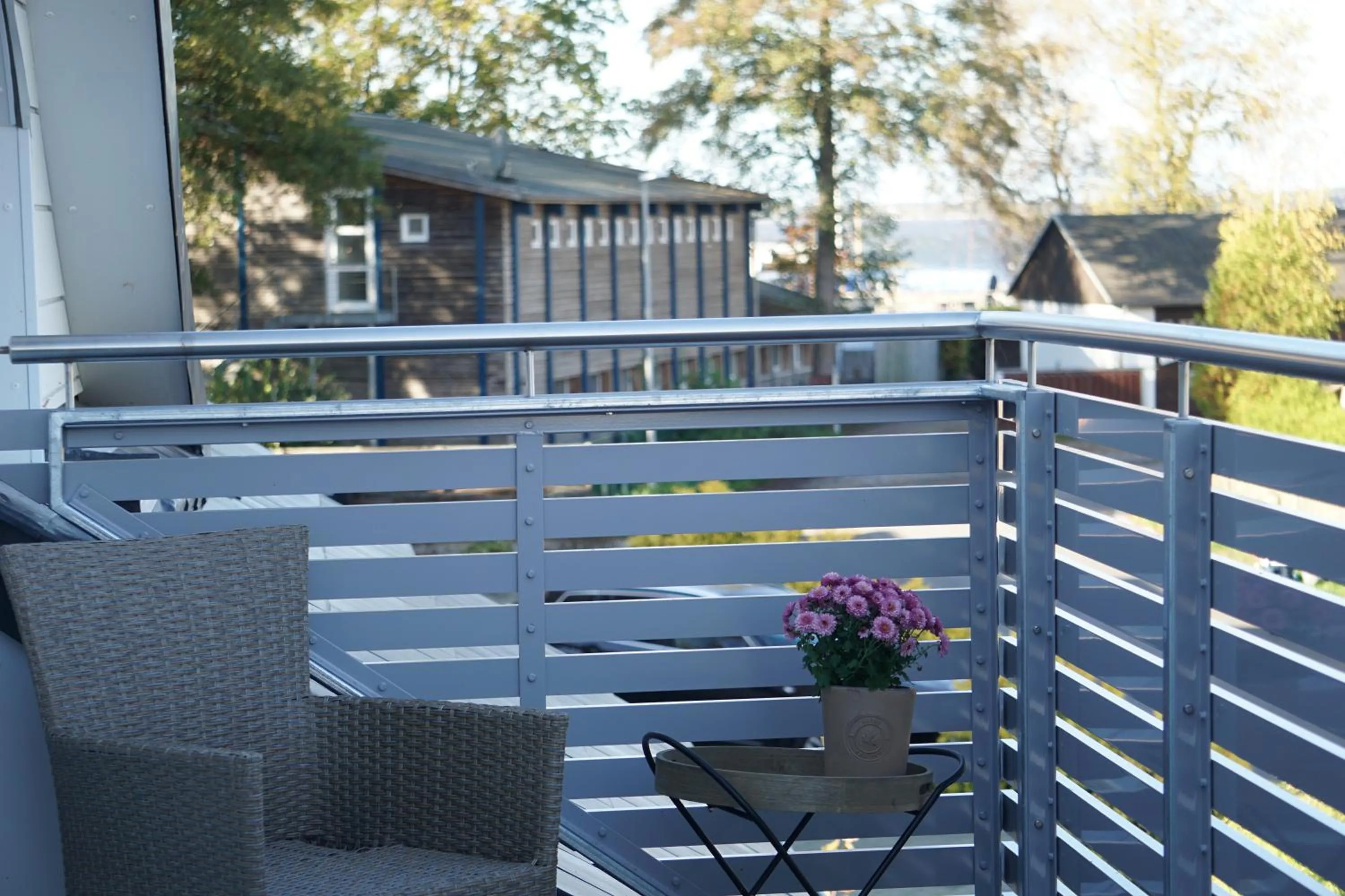 View (from property/room) in Landhotel Strandallee