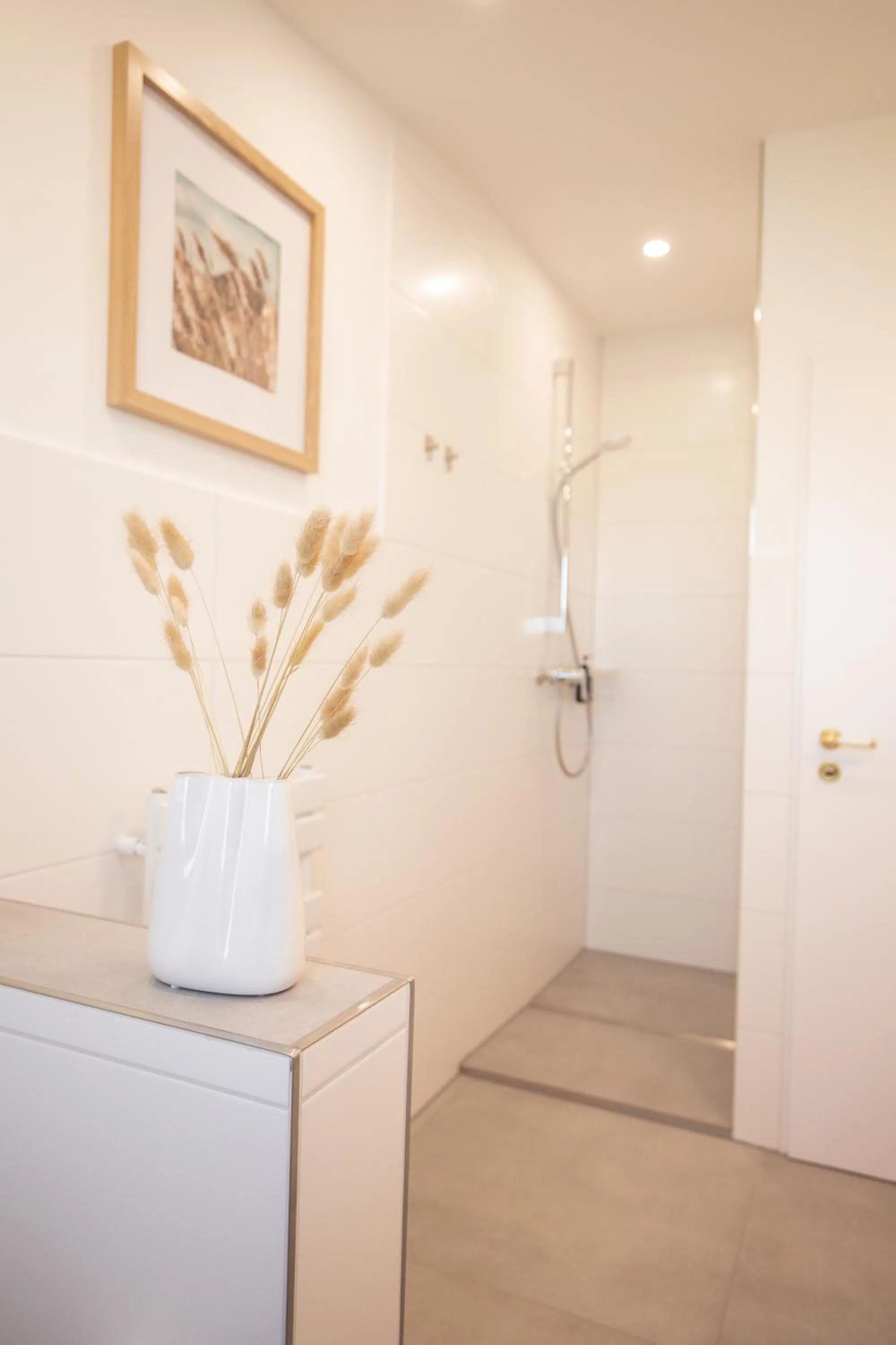 Bathroom in Landhotel Strandallee