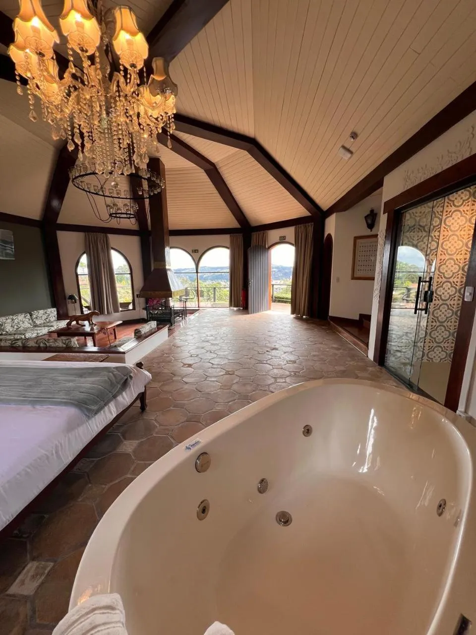 Bedroom in Hotel Pousada Bella Locanda