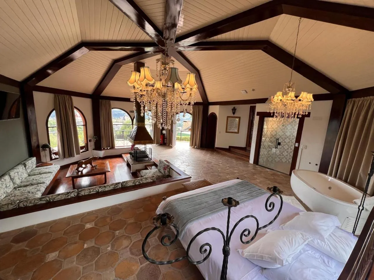 Photo of the whole room, Bed in Hotel Pousada Bella Locanda