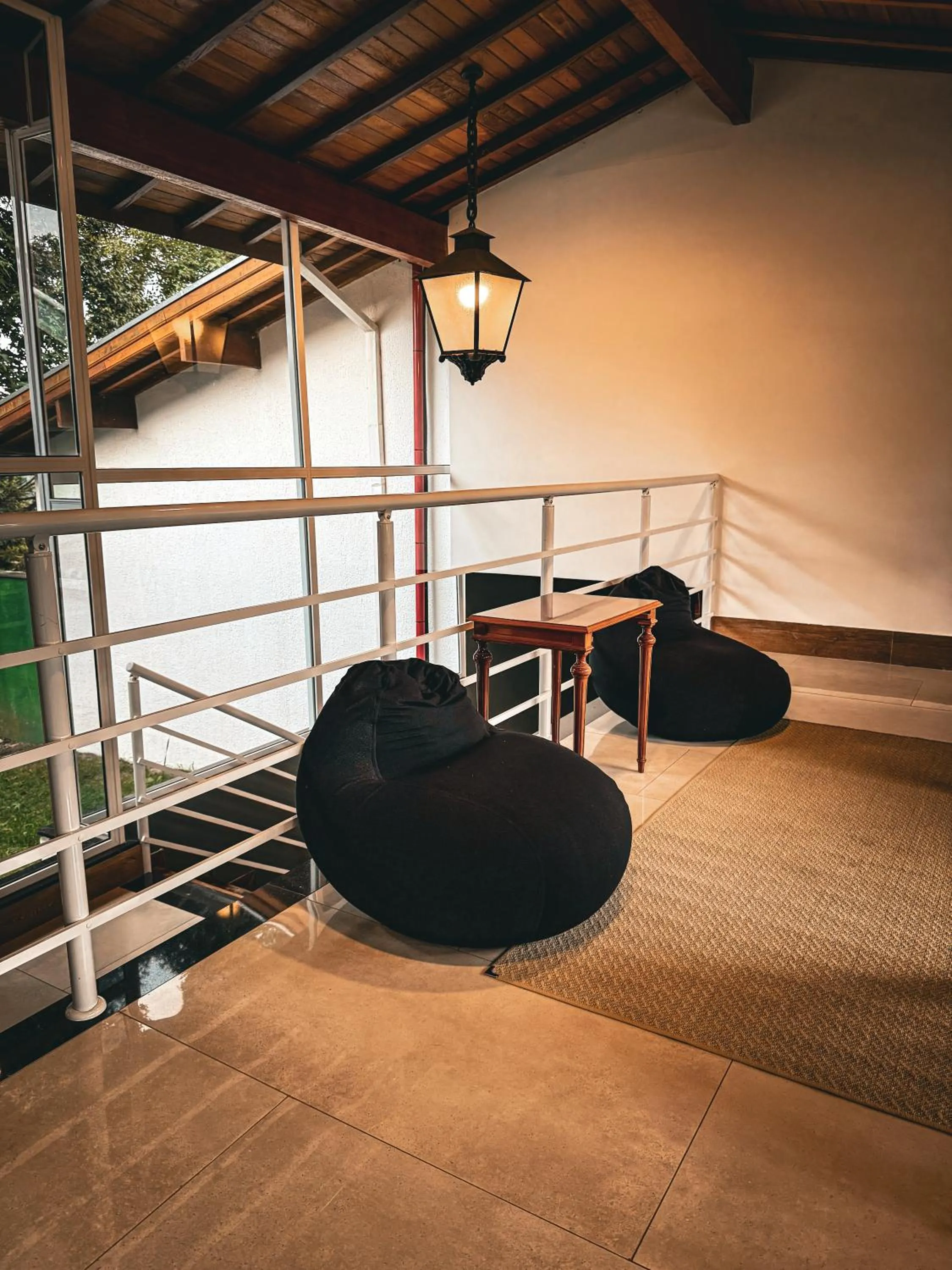 Seating area in Hotel Pousada Bella Locanda